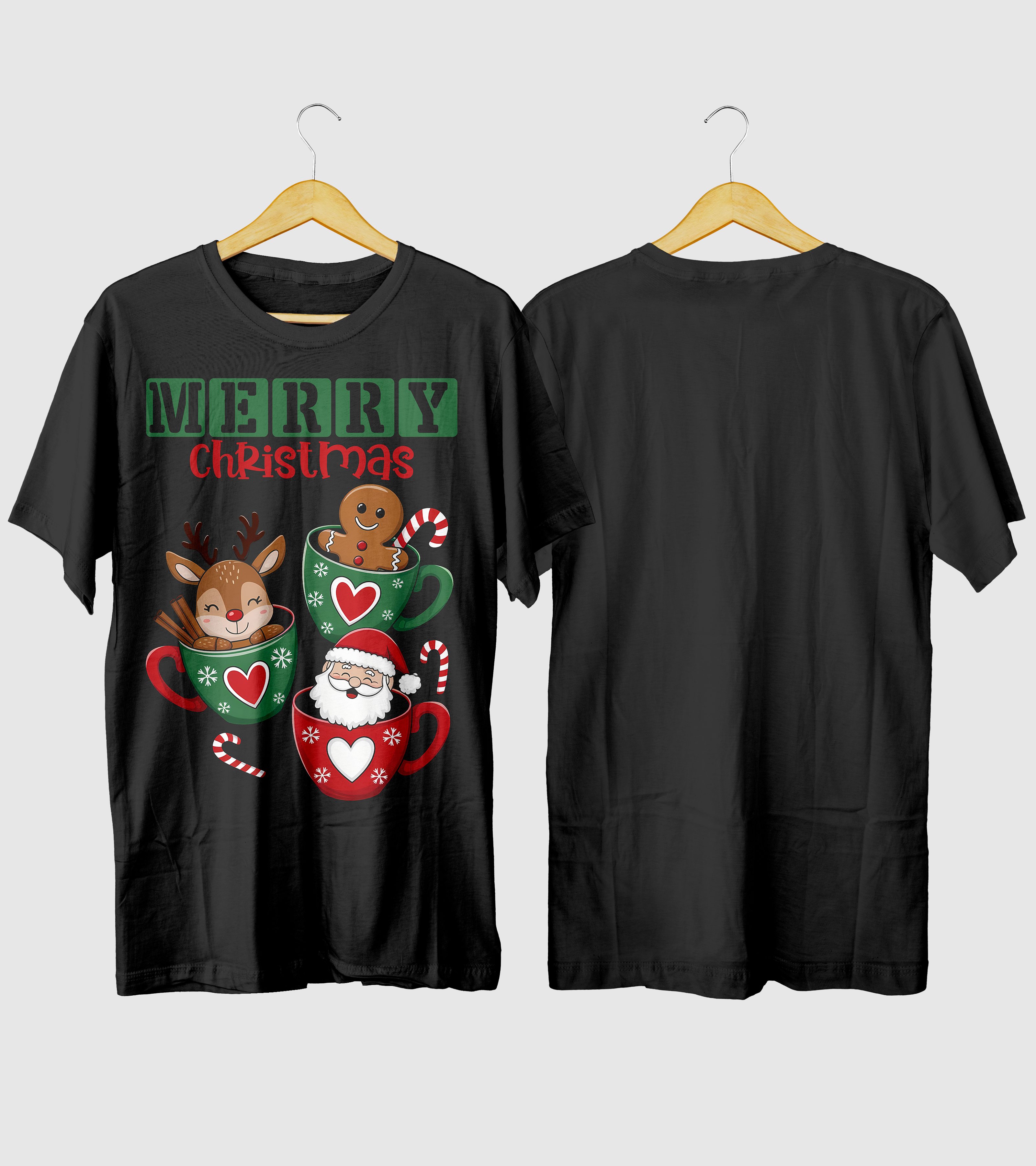Polera Navidad Coffee Navideño