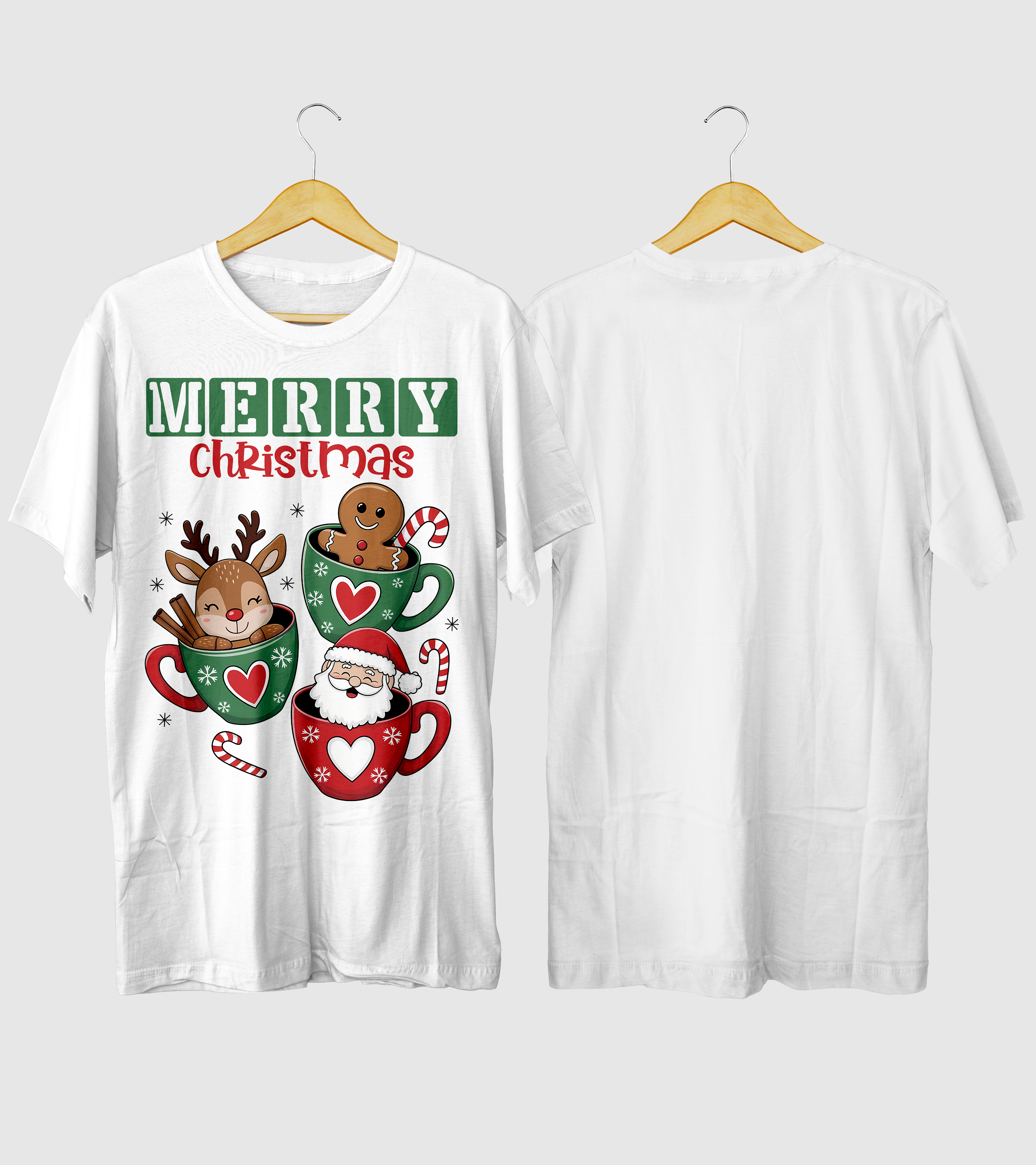 Polera Navidad Coffee Navideño