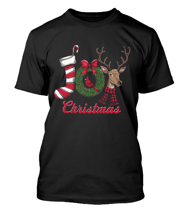 Polera Navidad Alegría Navideña