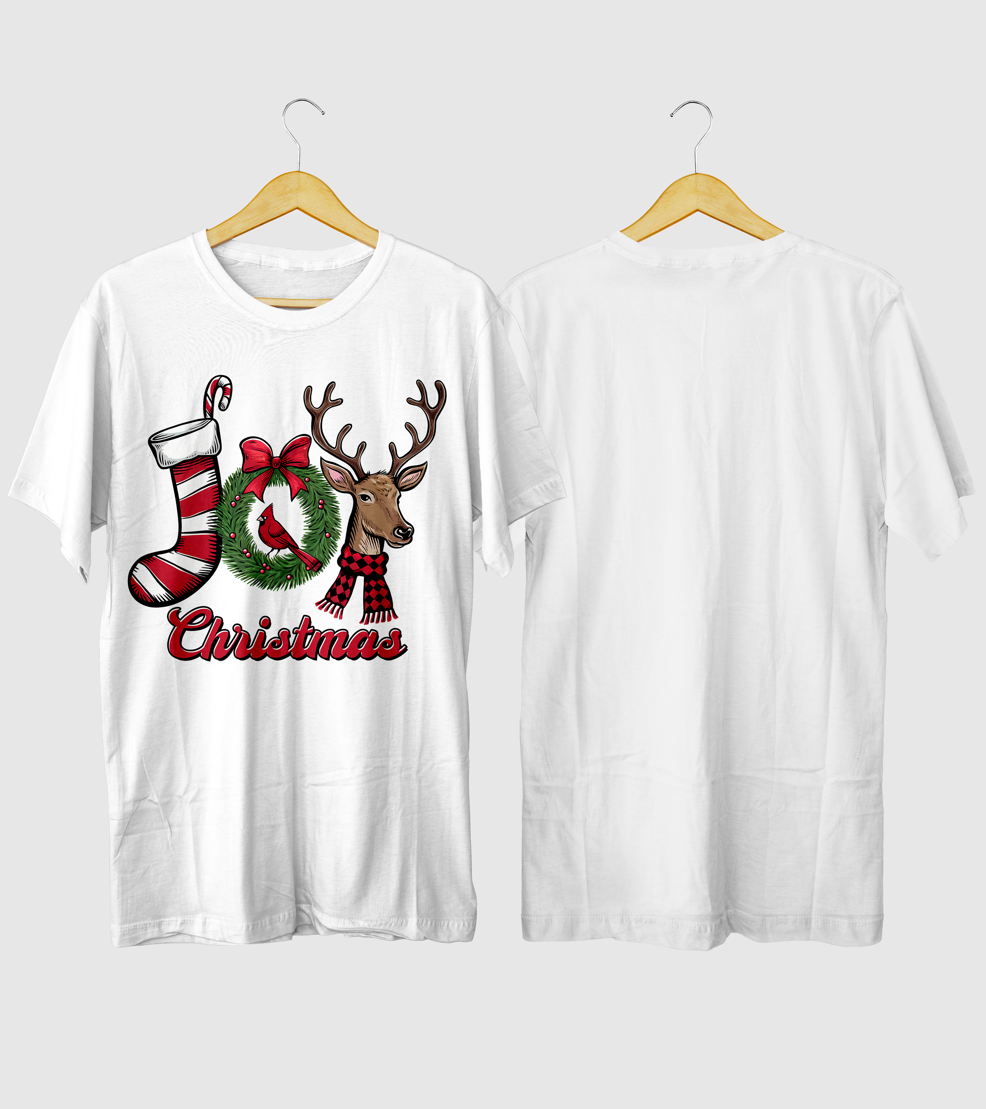 Polera Navidad Alegría Navideña