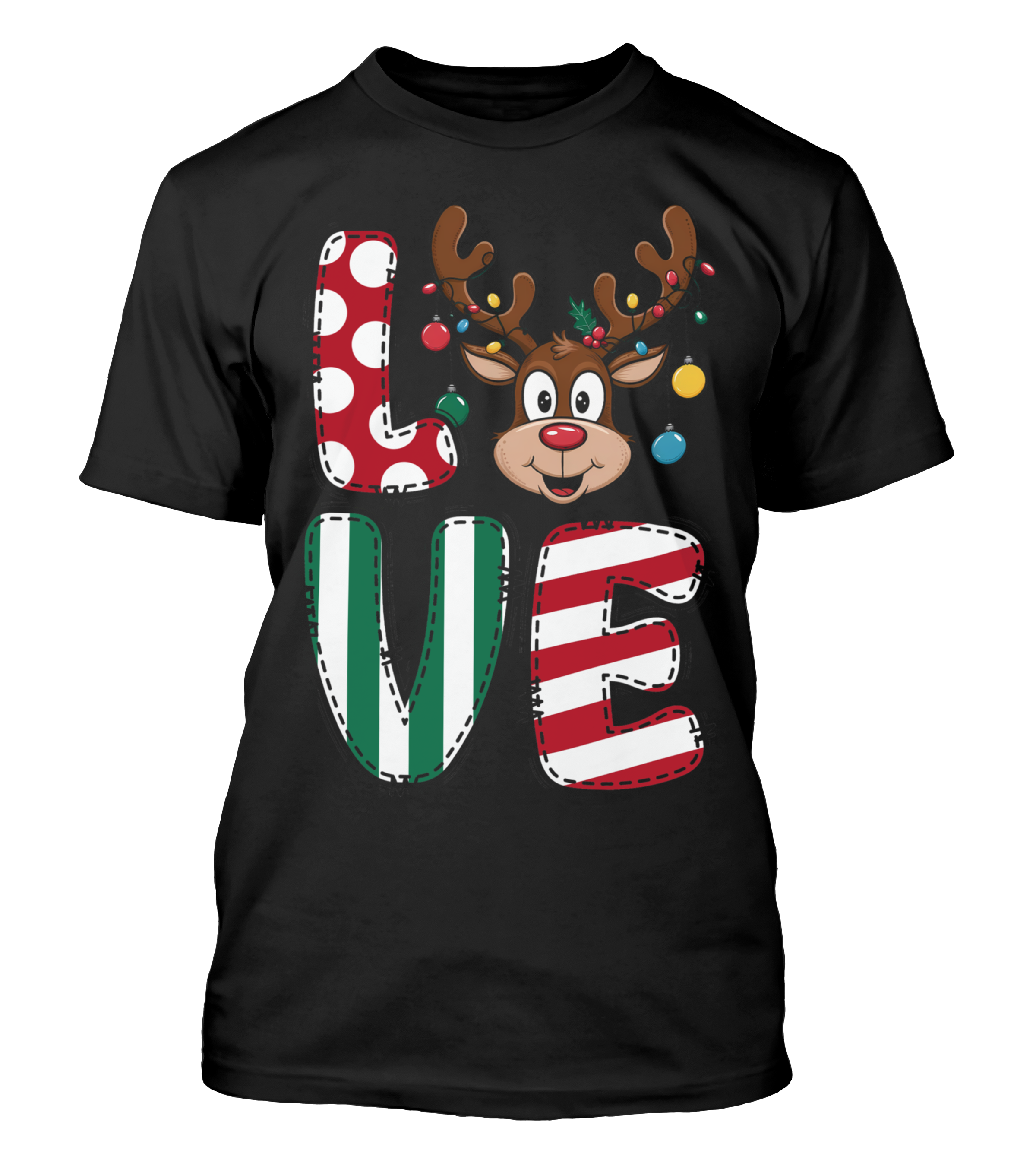 Polera Navidad Love Reno