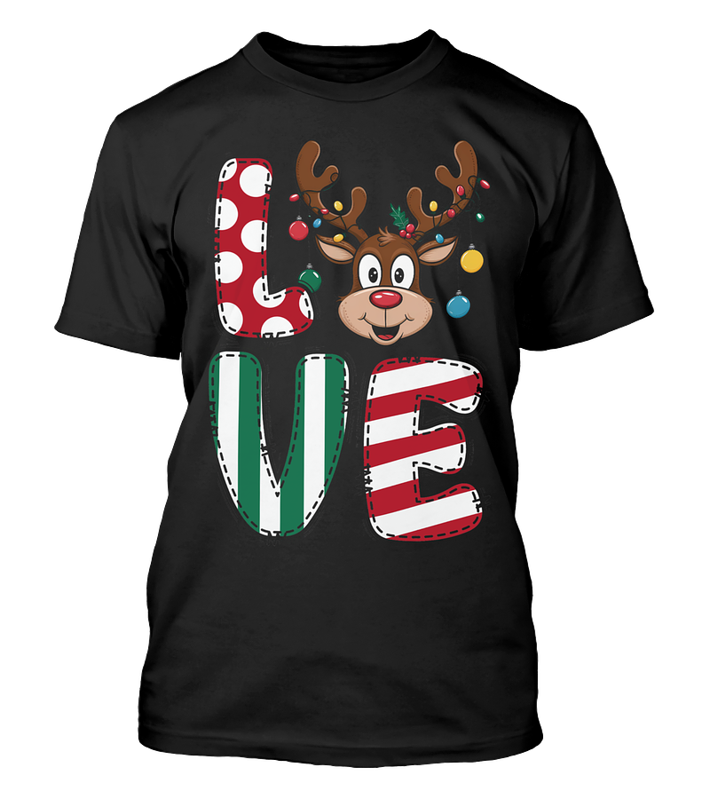 Polera Navidad Love Reno