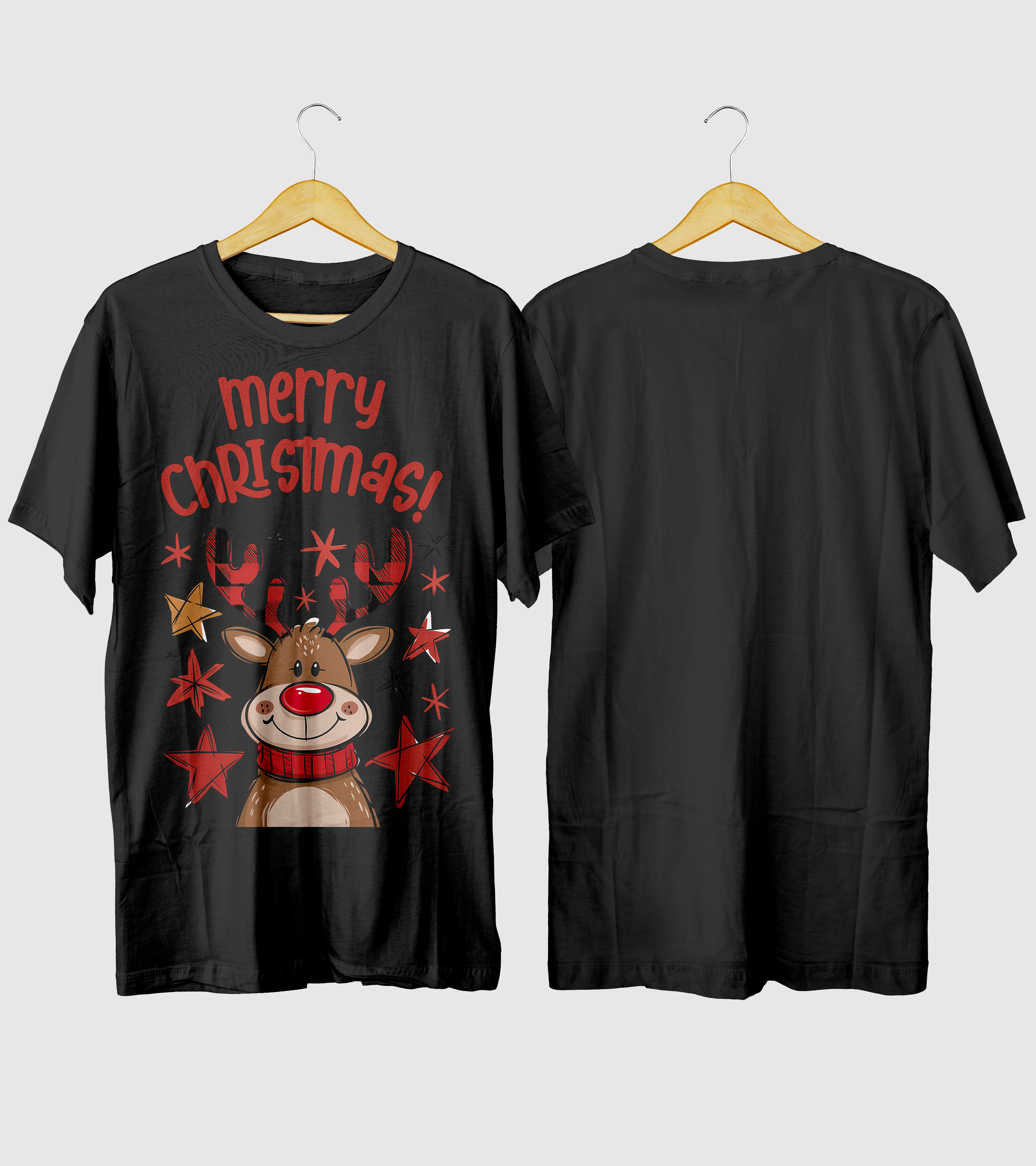 Polera Navidad Merry Reno Navideño