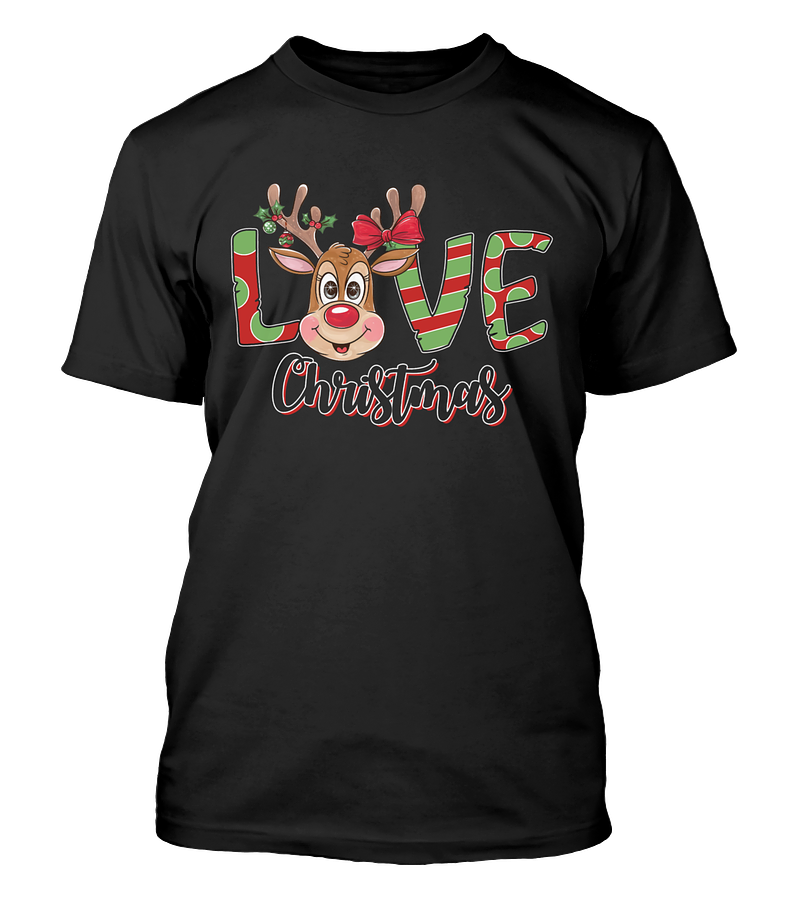 Polera Navidad Love Reno v2