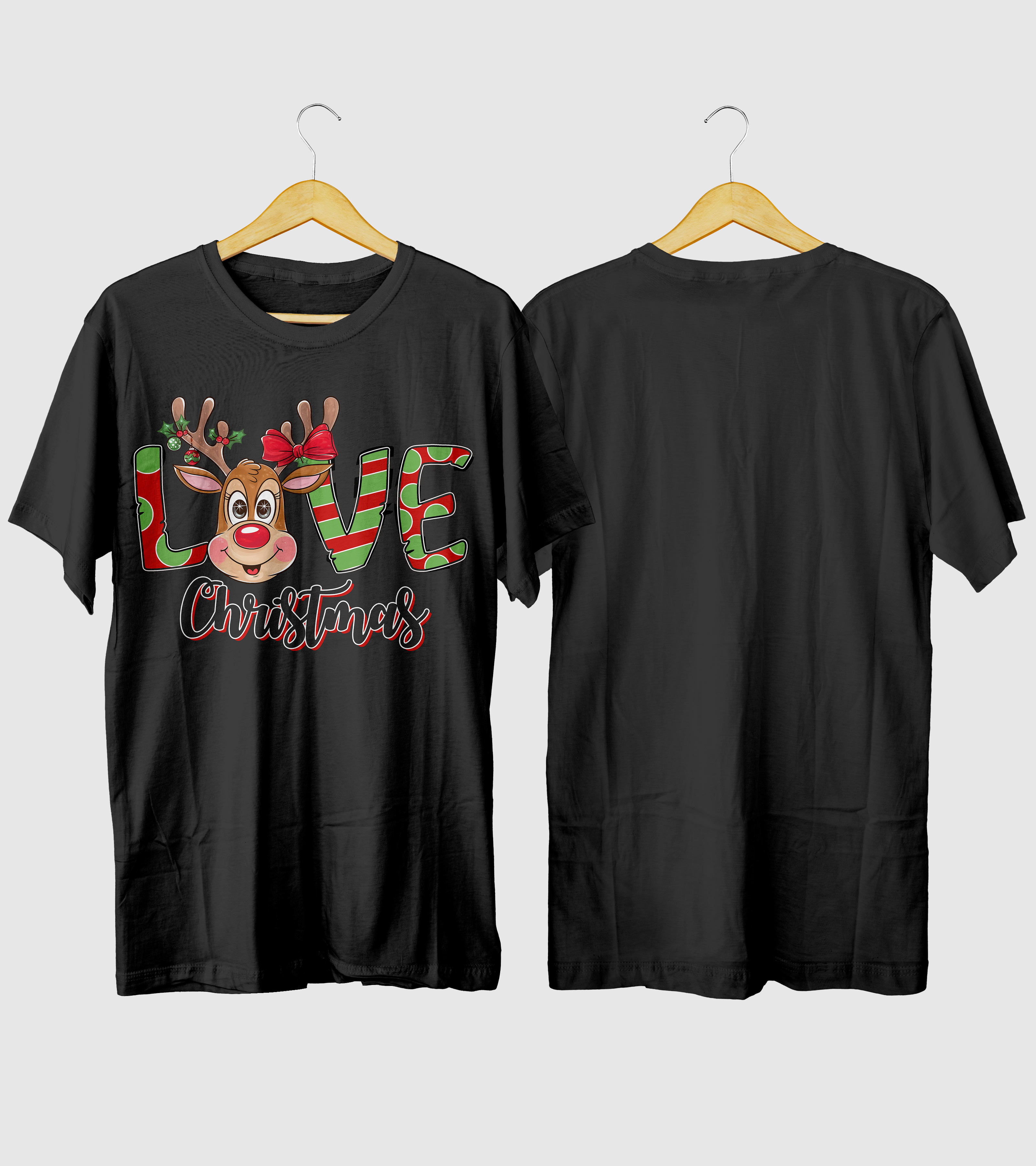 Polera Navidad Love Reno v2