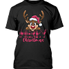 Polera Navidad Merry Reno Navideño V2