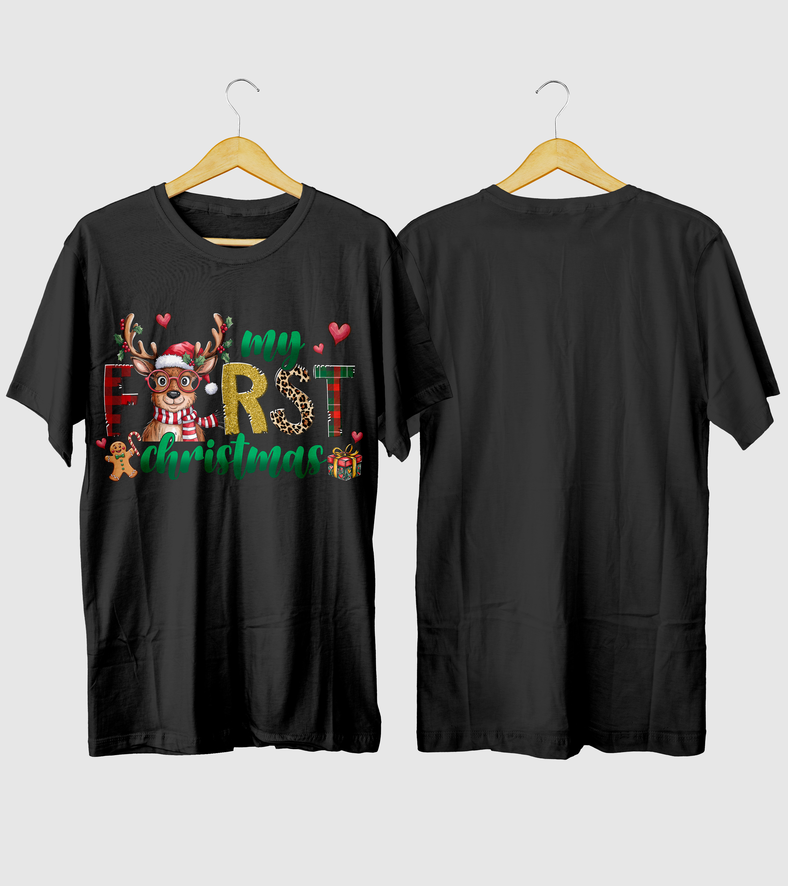 Polera Navidad My First Christmas