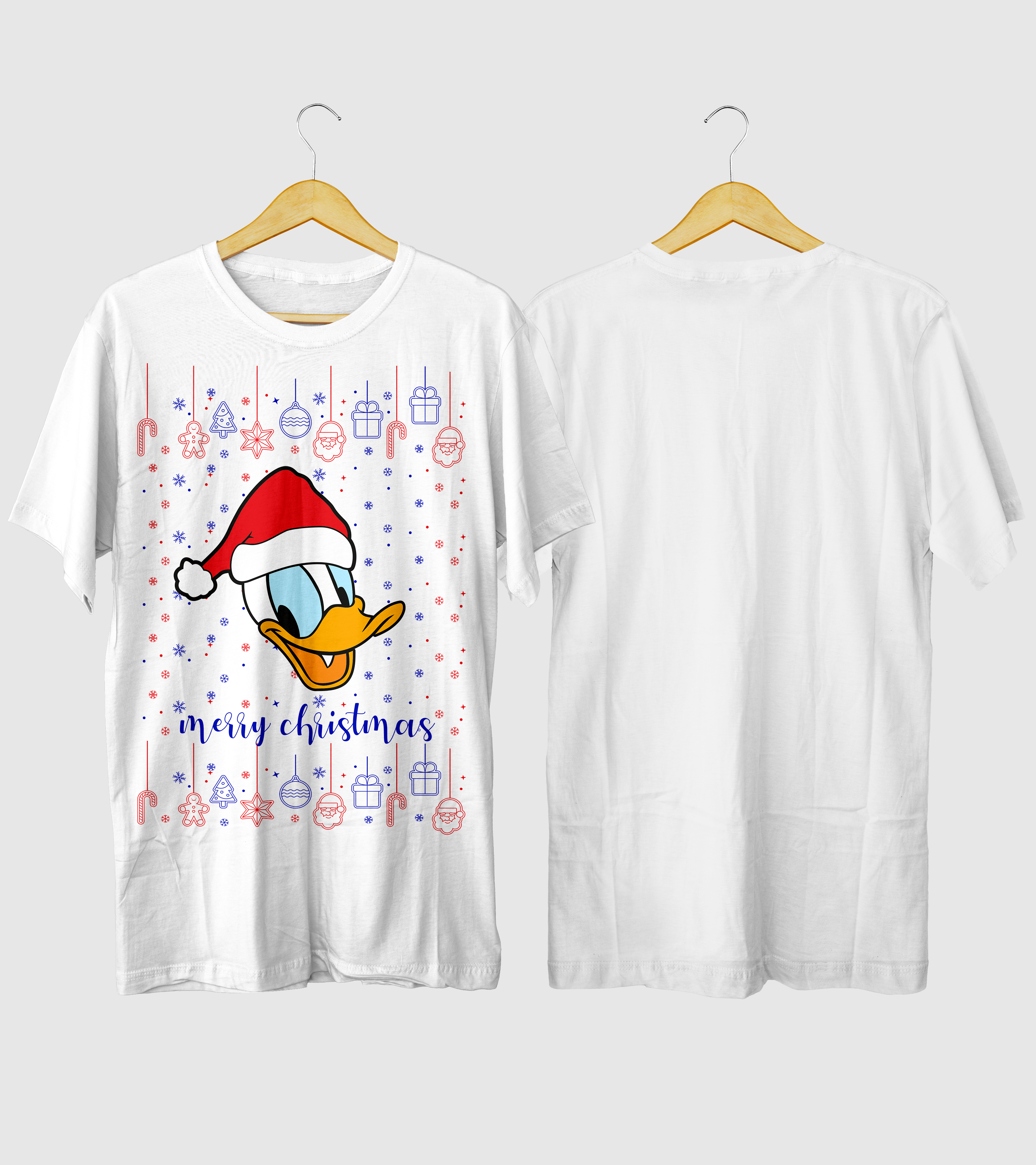 Polera Navidad Patito Navideño