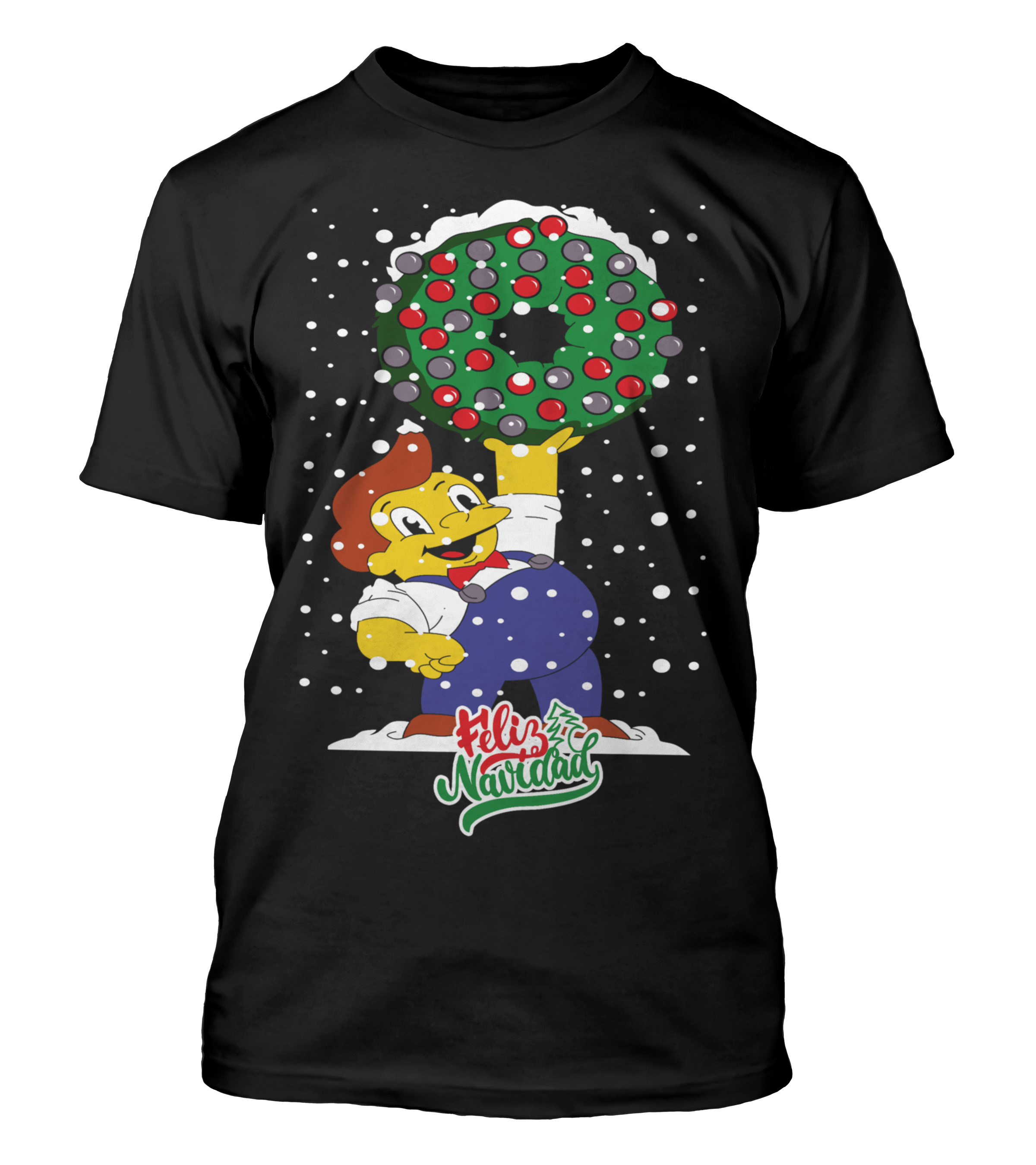 Polera Navidad Hombre Dona Navideño