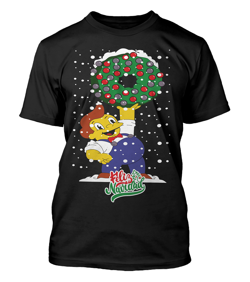 Polera Navidad Hombre Dona Navideño