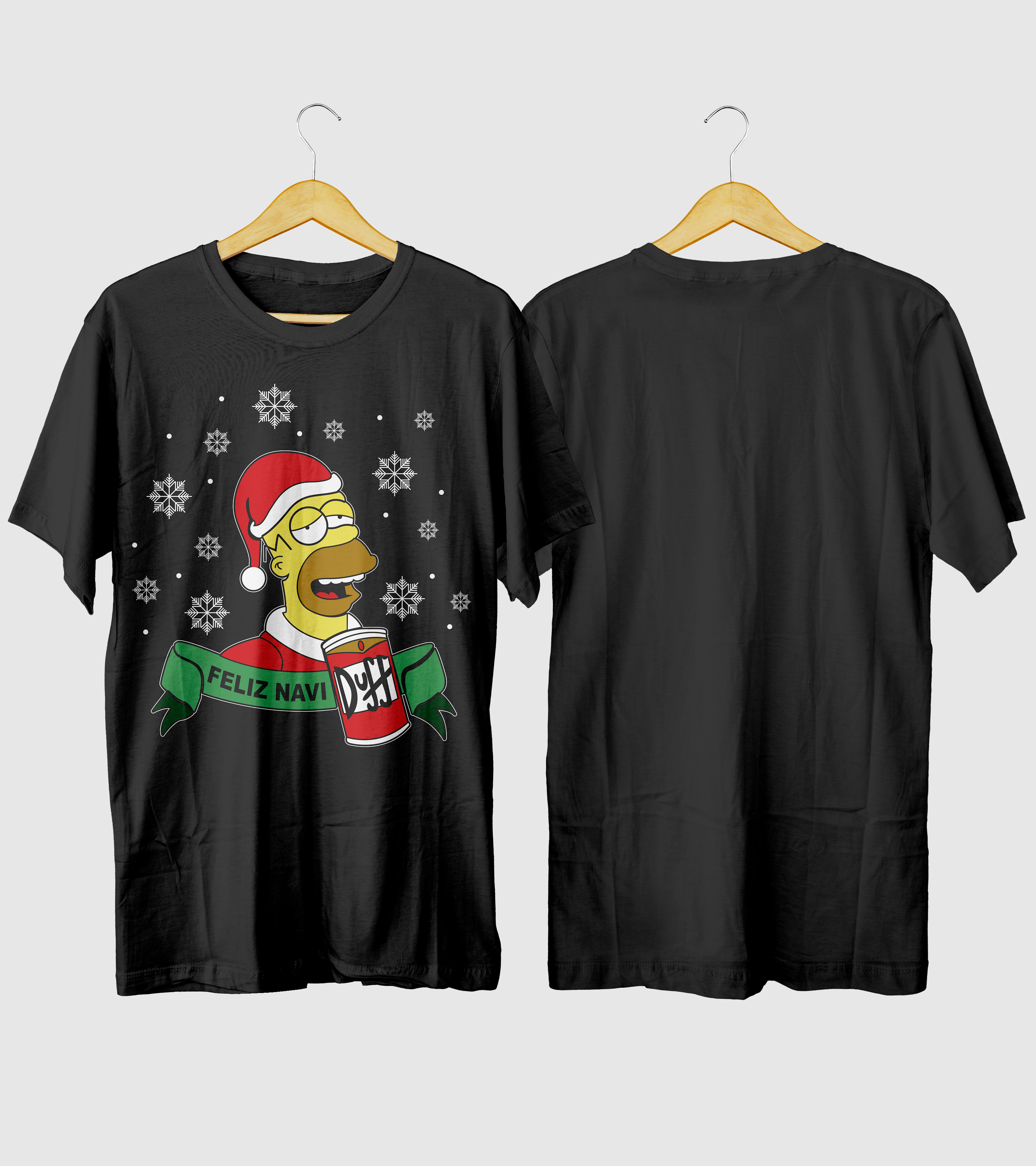 Polera Navidad Ebrio Navideño