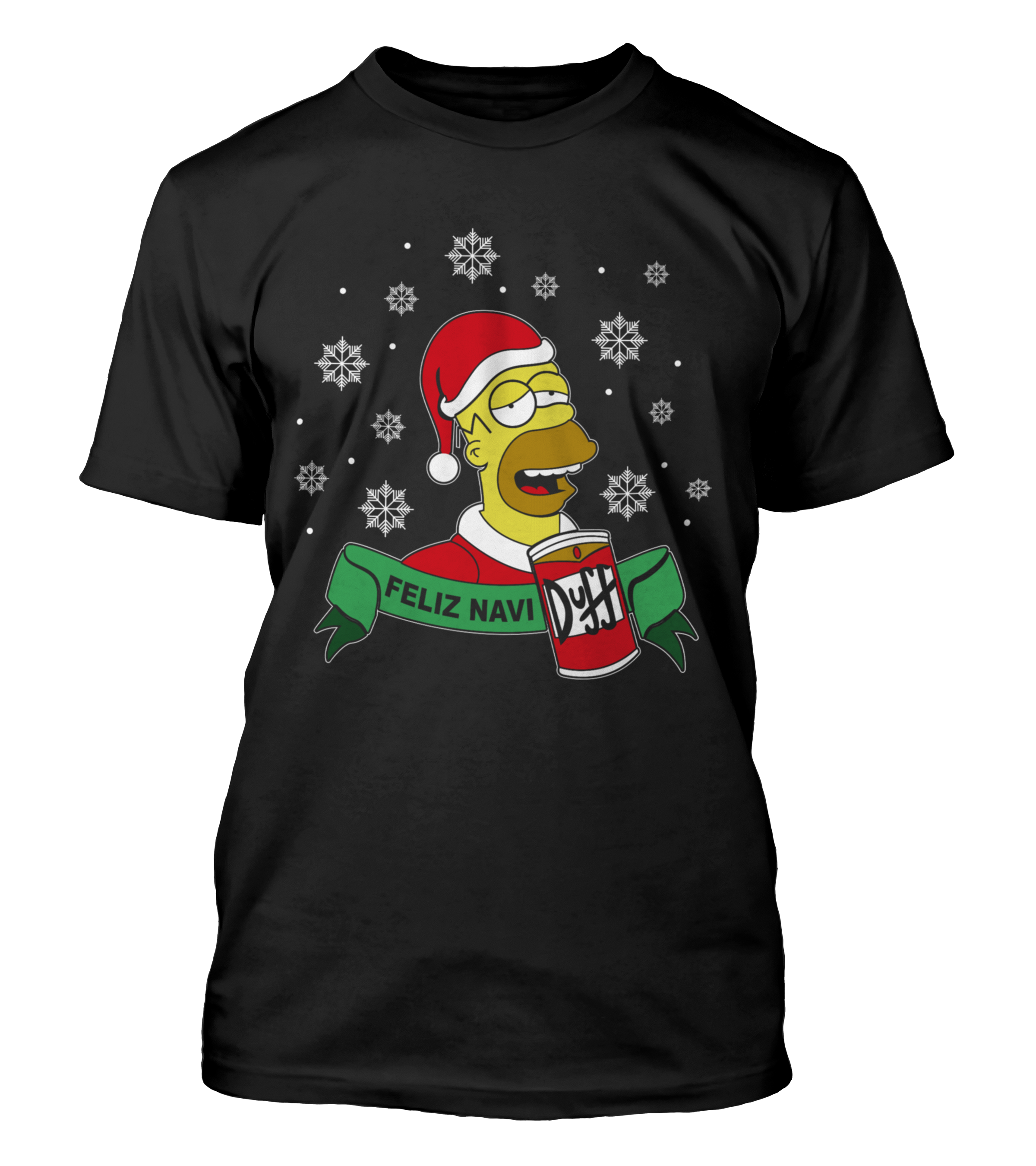 Polera Navidad Ebrio Navideño