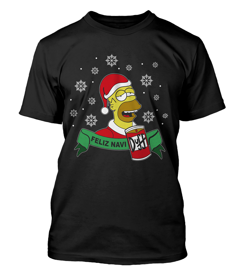 Polera Navidad Ebrio Navideño