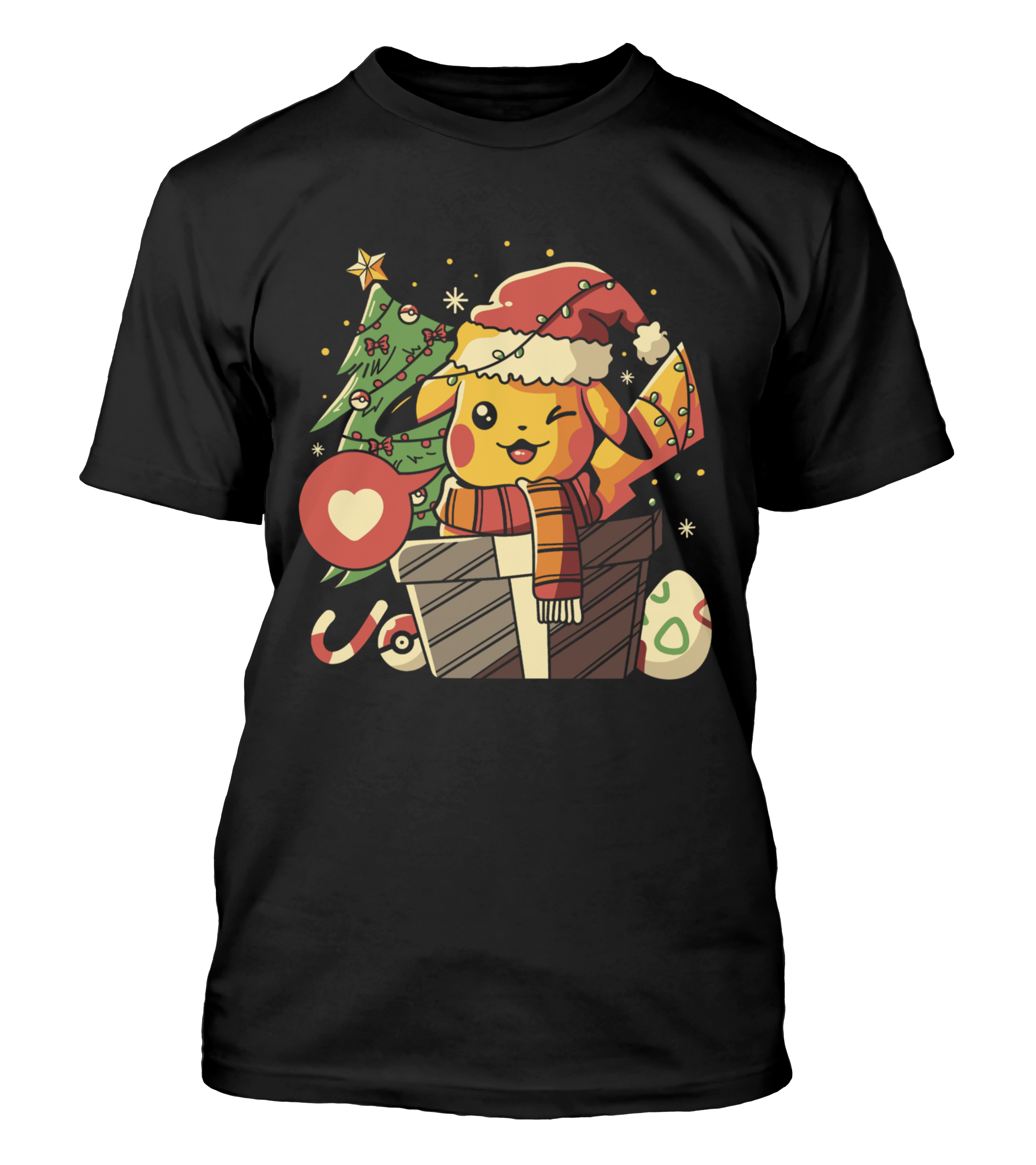 Polera Navidad Pikas Navideño
