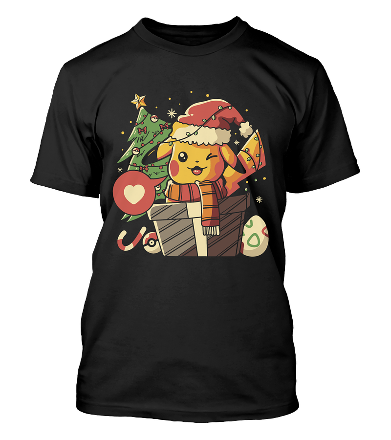 Polera Navidad Pikas Navideño