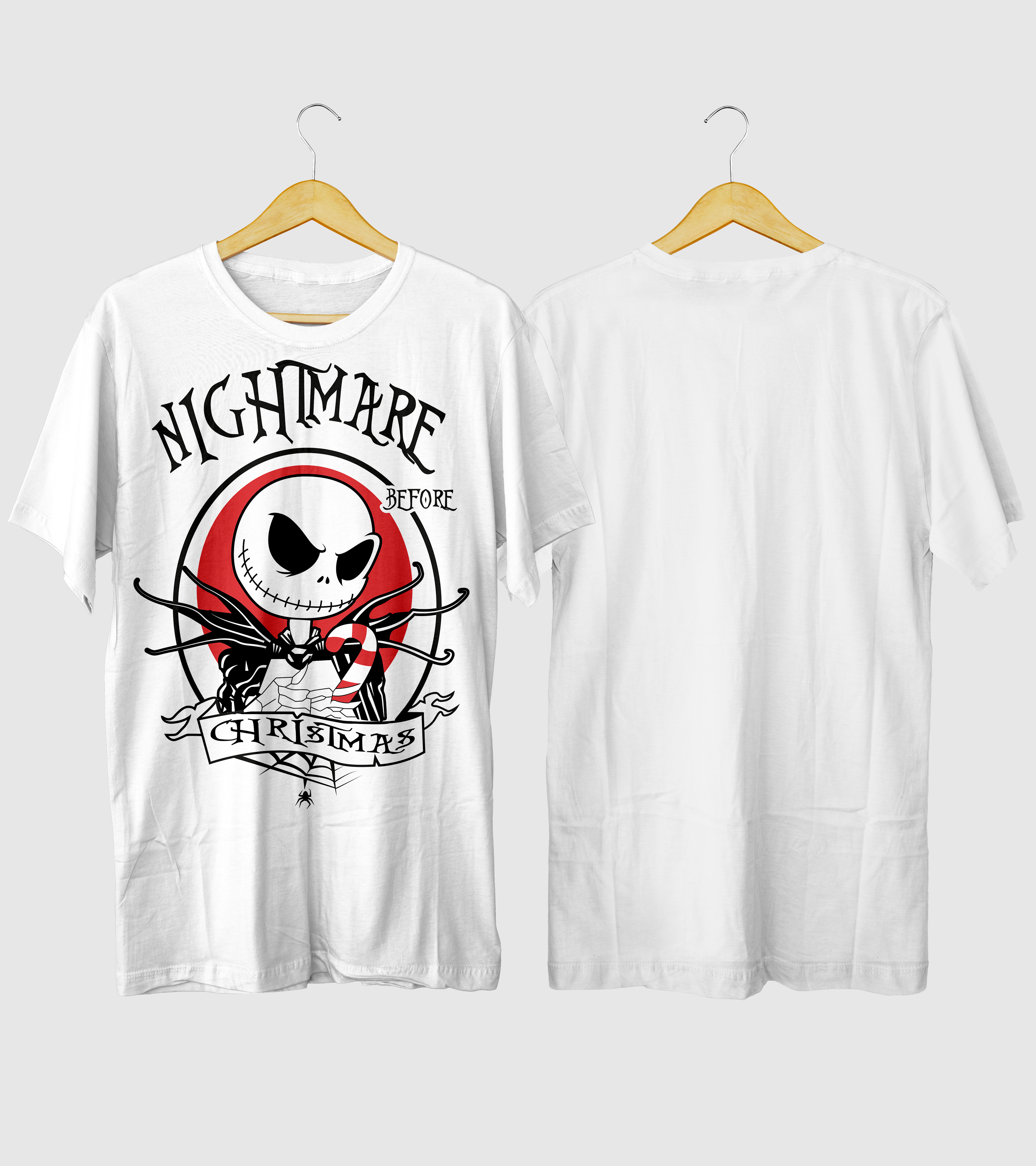 Polera Navidad Pesadillas Navideñas