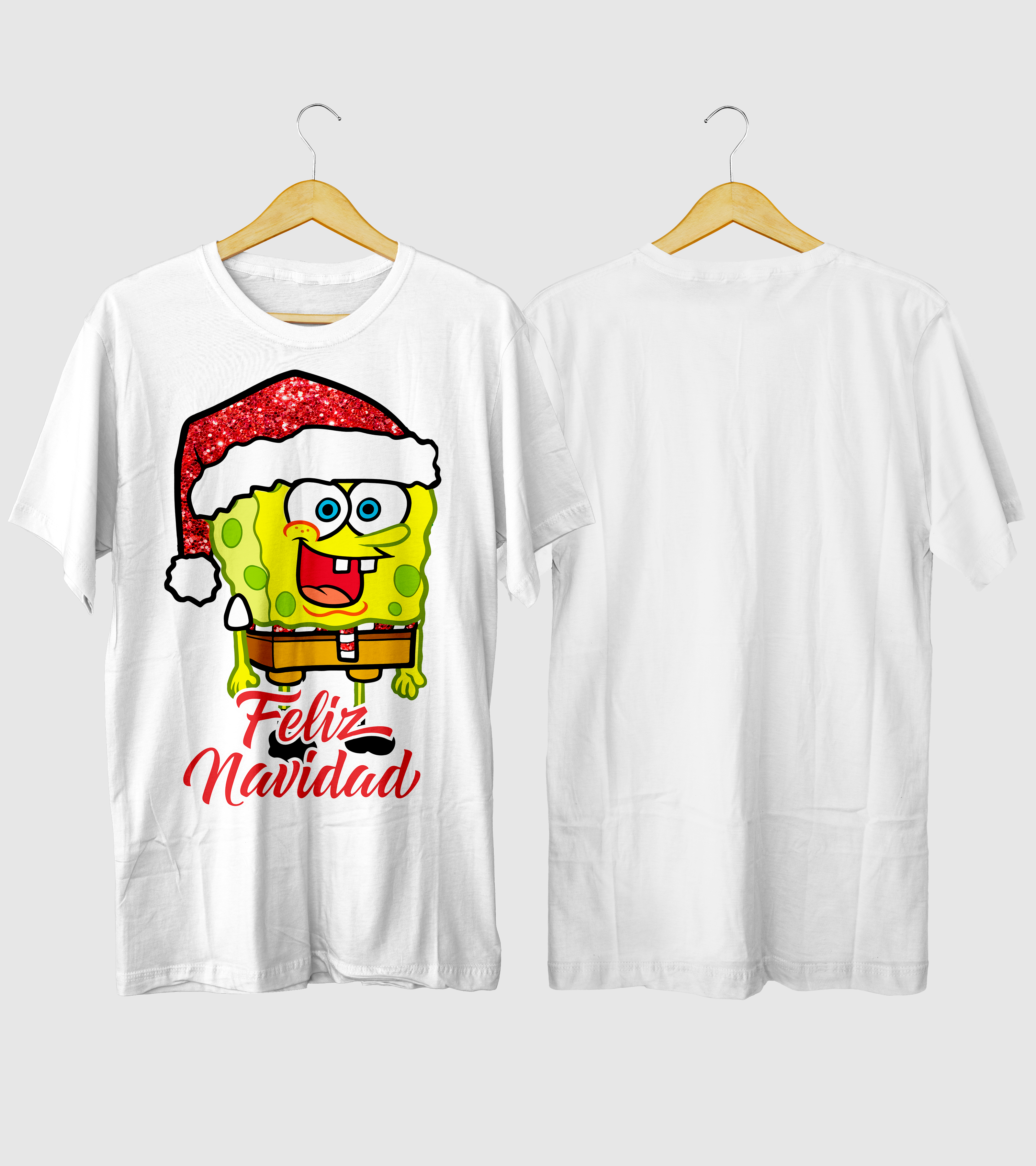 Polera Navidad Esponjita Navideña