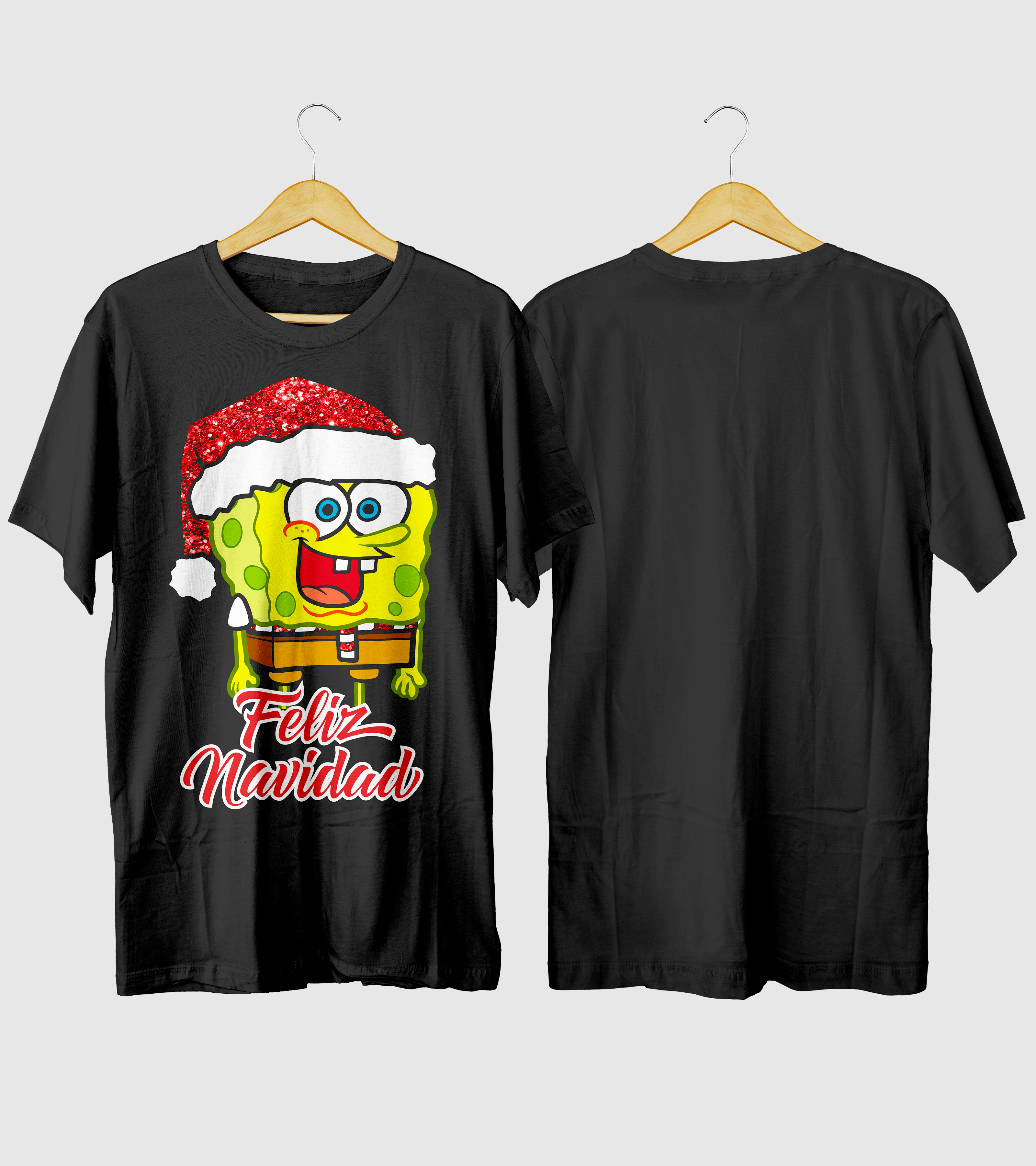 Polera Navidad Esponjita Navideña