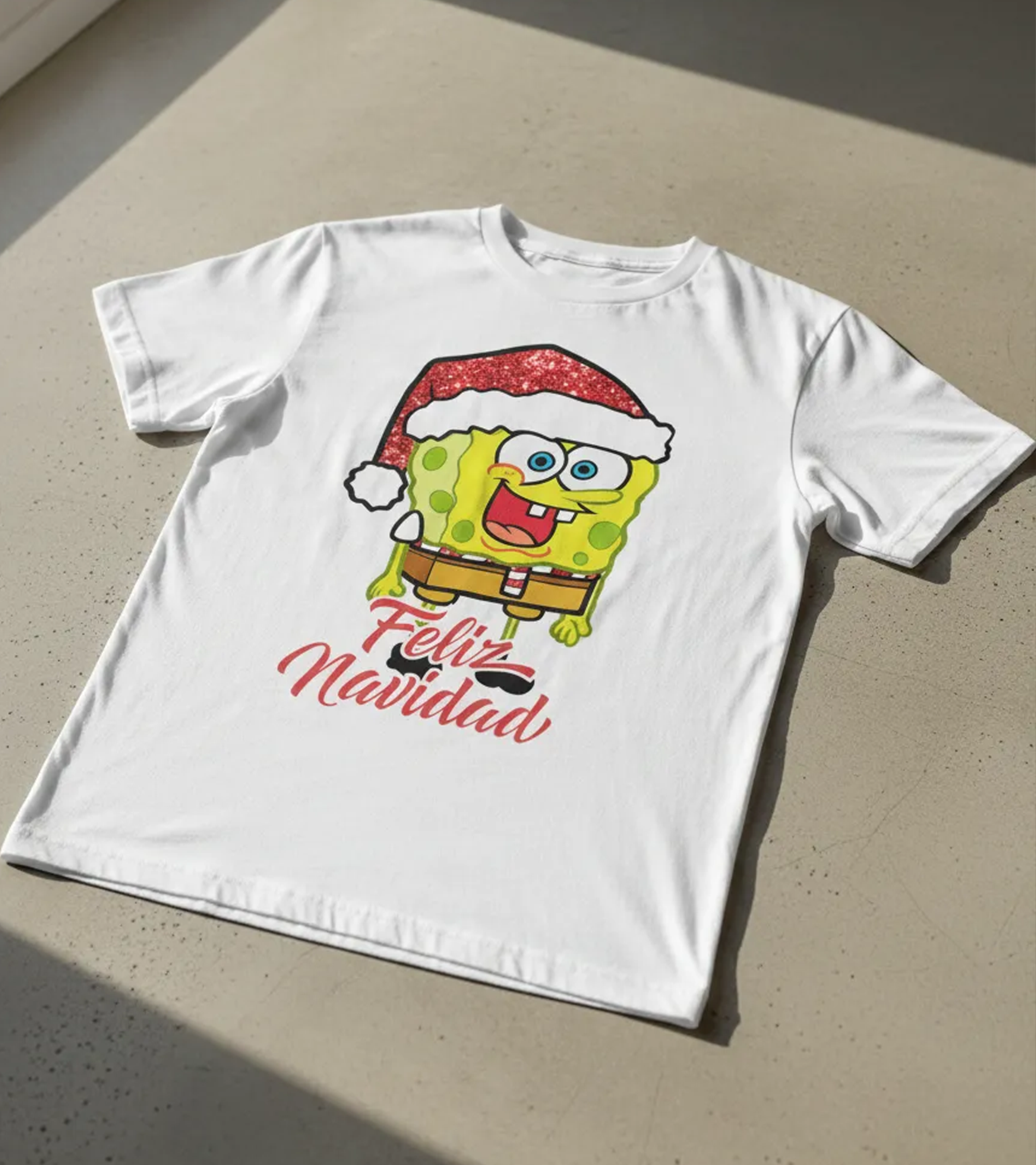 Polera Navidad Esponjita Navideña