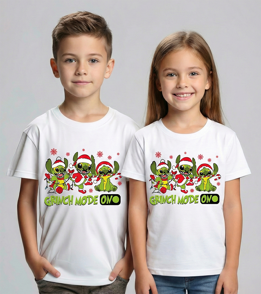 Polera Navidad Extraterrestres Modo Grinch