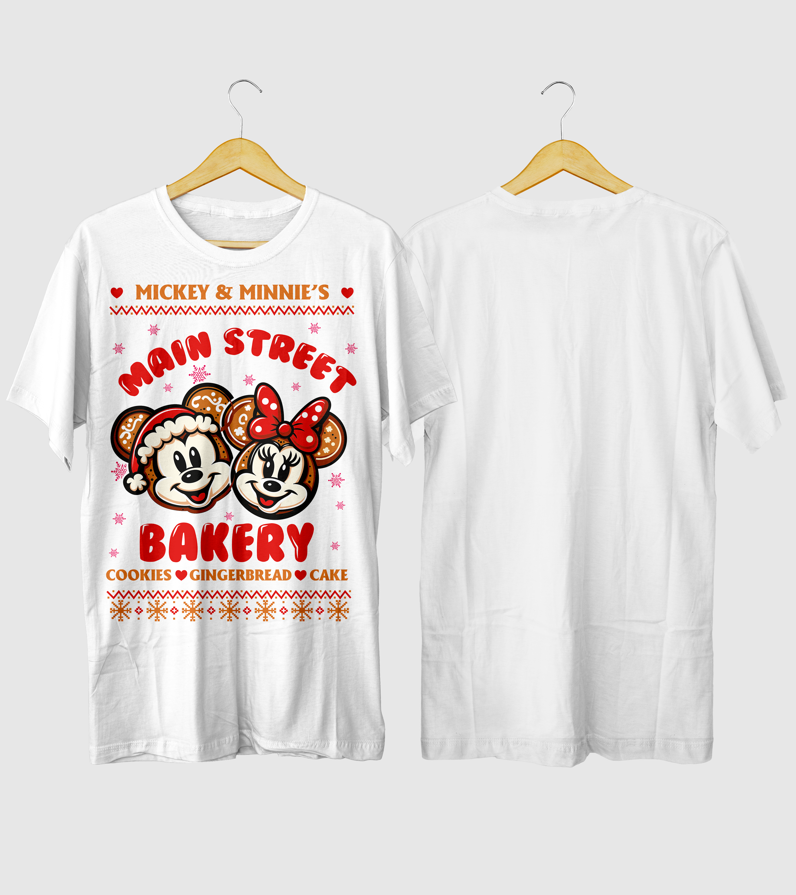 Polera Navidad Ratoncitos Galleta