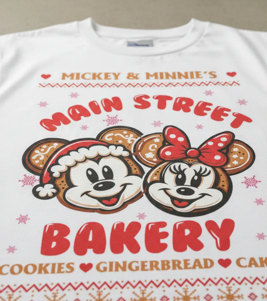 Polera Navidad Ratoncitos Galleta