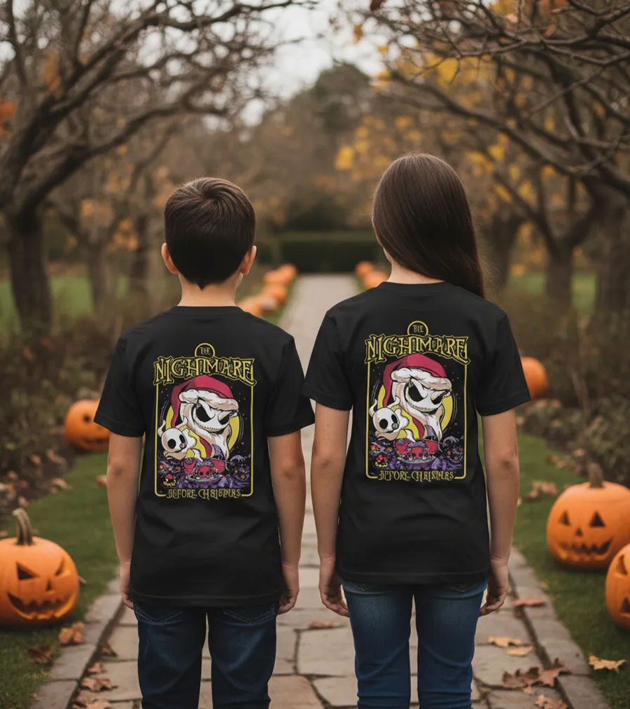 Polera Navidad The Nightmare Navideña