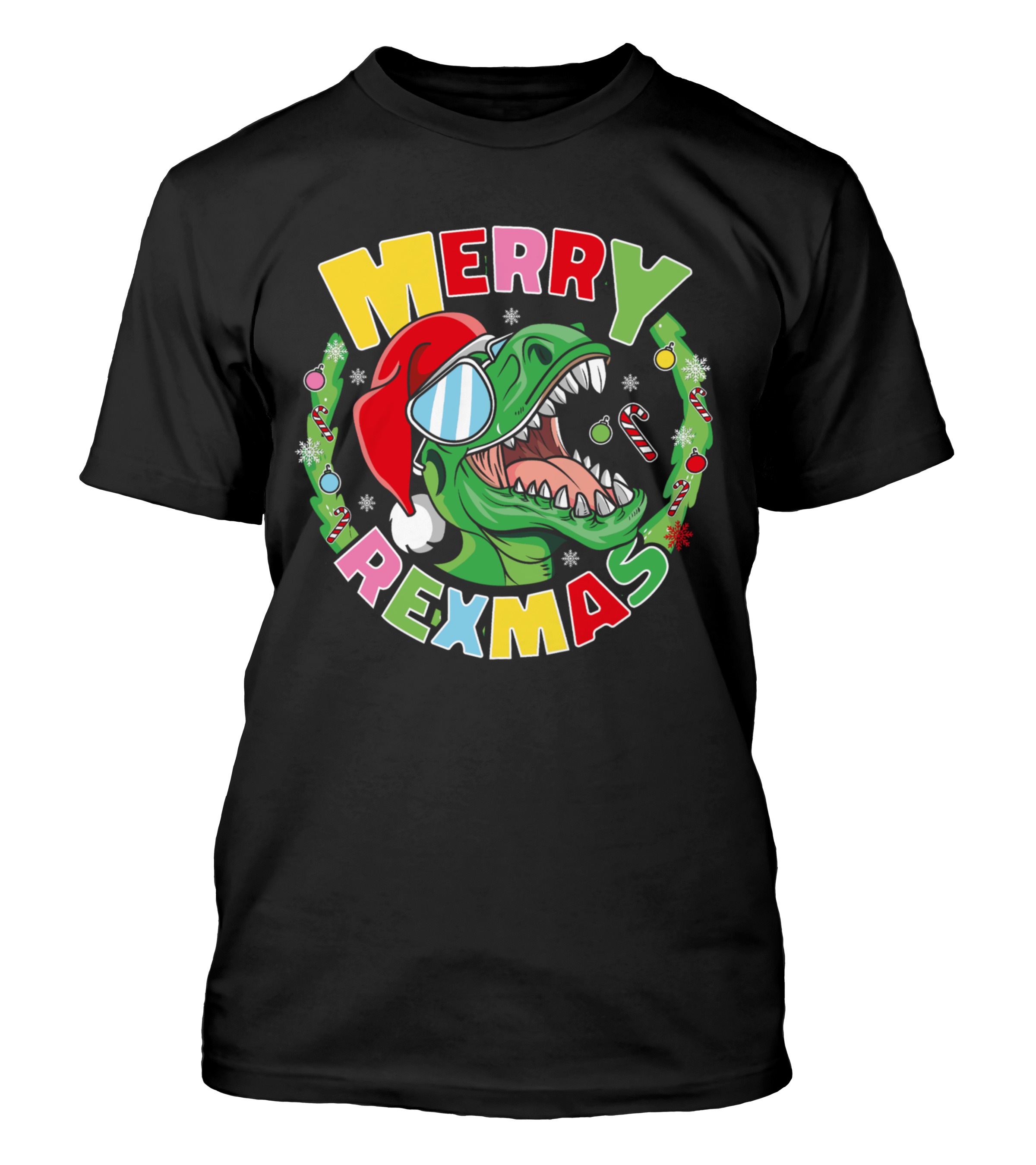 Polera Navidad Merry Rexmas
