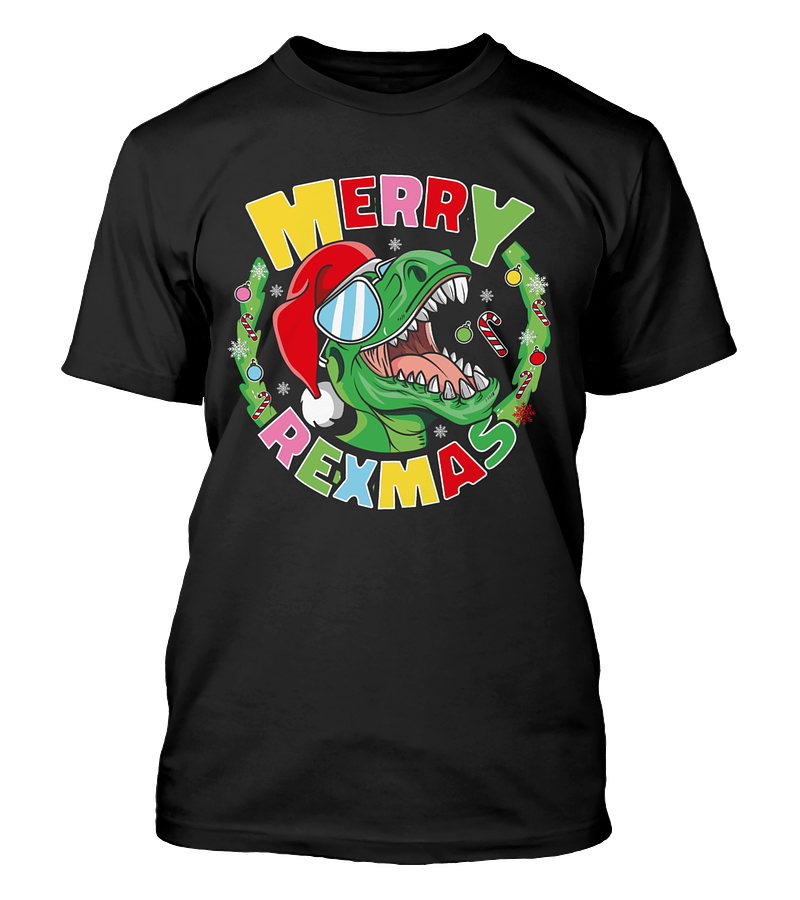 Polera Navidad Merry Rexmas