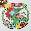 Polera Navidad Merry Rexmas