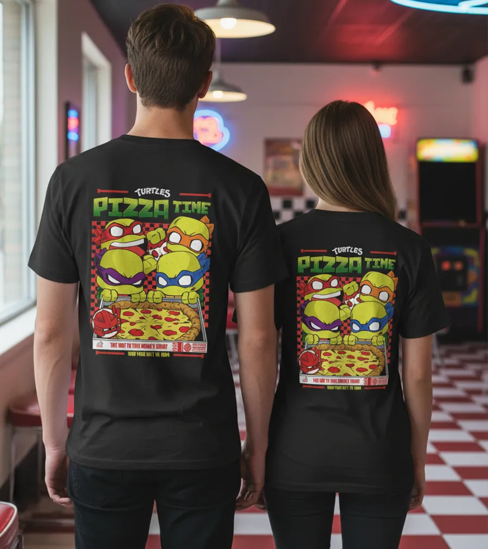 Polera Pizza Tortuga Urbana