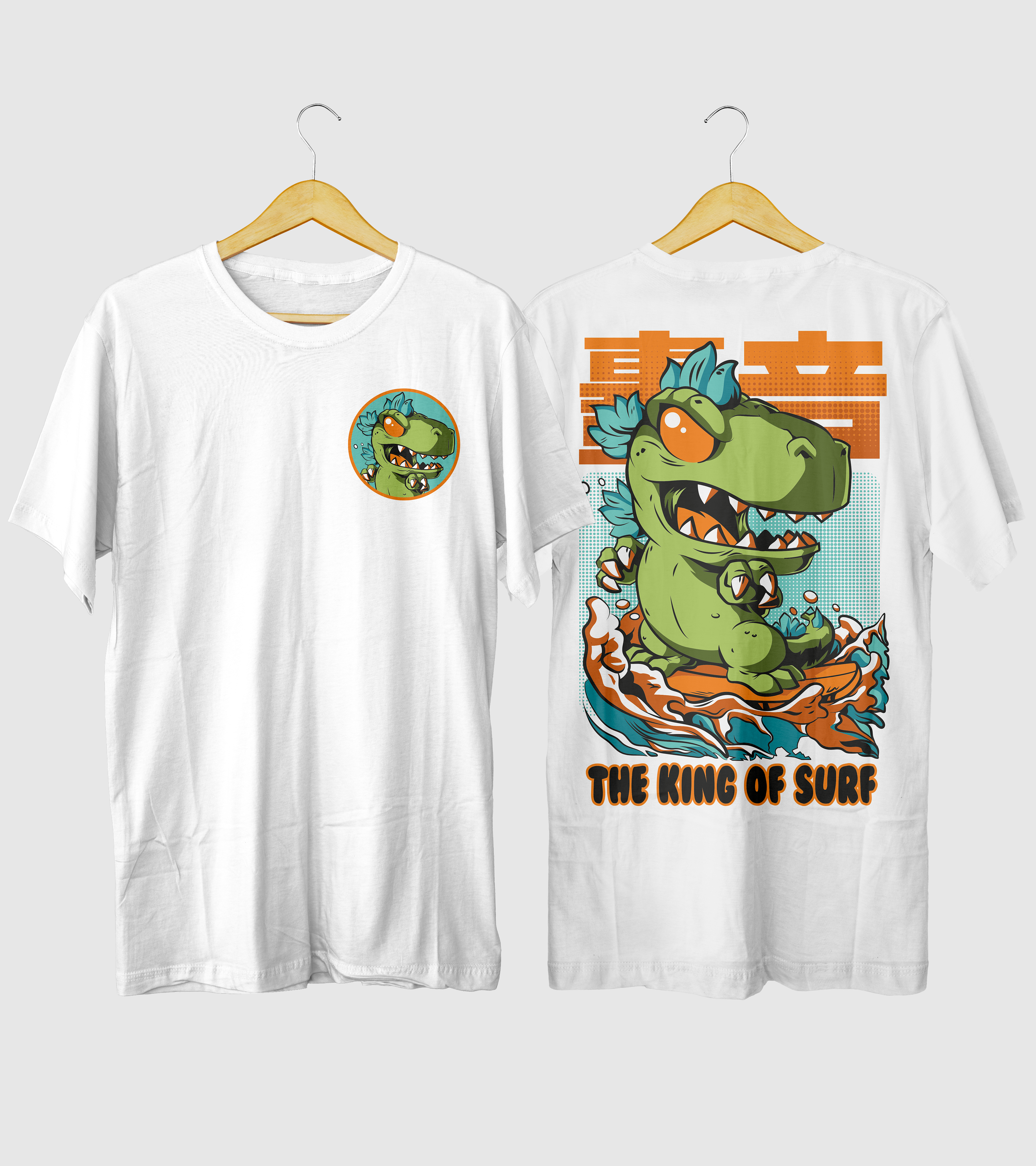 Polera Reptar The King Of Surf