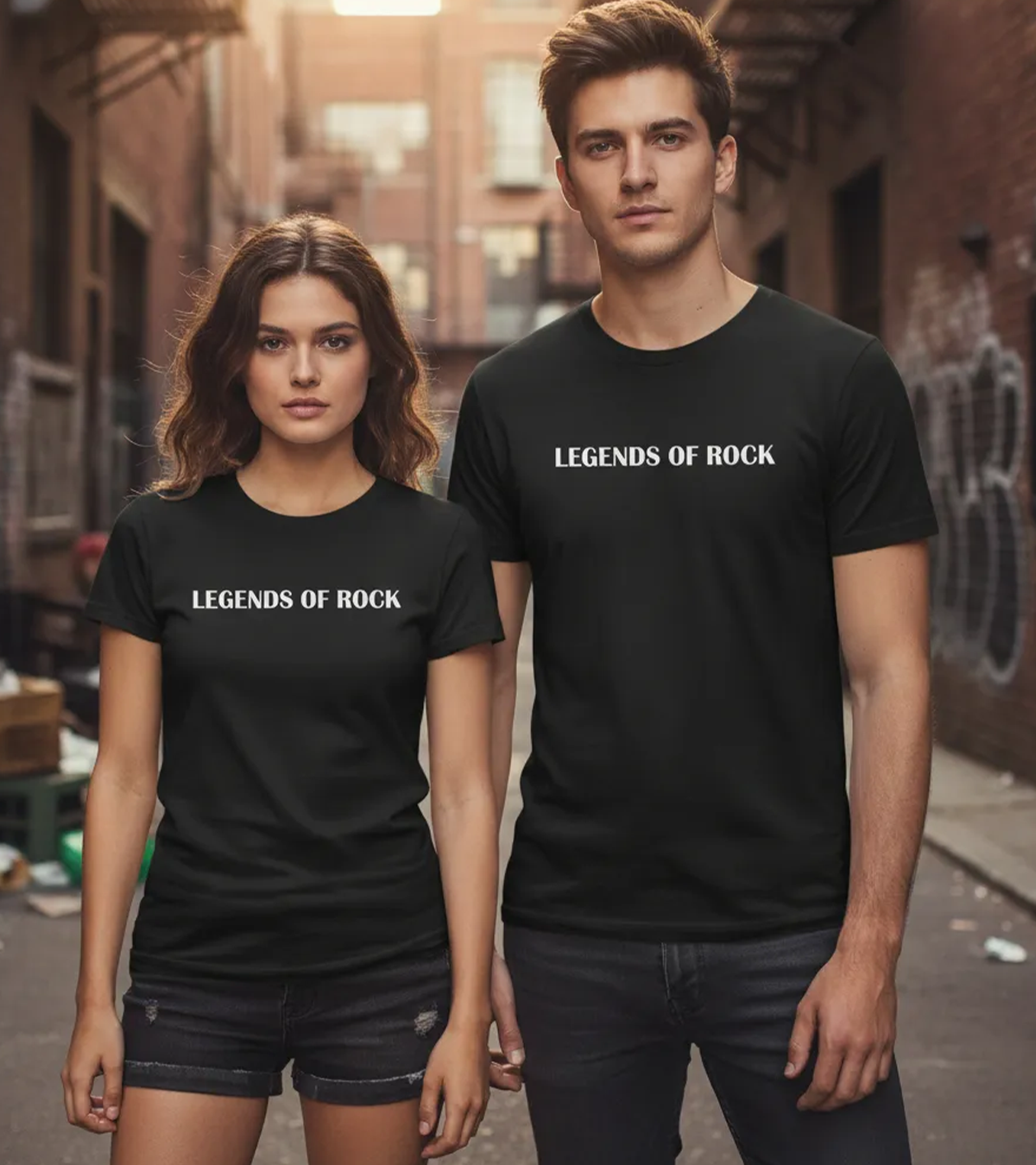 Polera Leyendas Del Rock