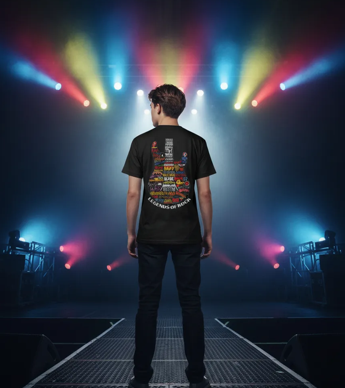 Polera Leyendas Del Rock