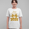 Polera Año Nuevo 2026 Beso de Ratoncitos
