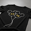 Polera Año Nuevo 2026 Globos Ratón