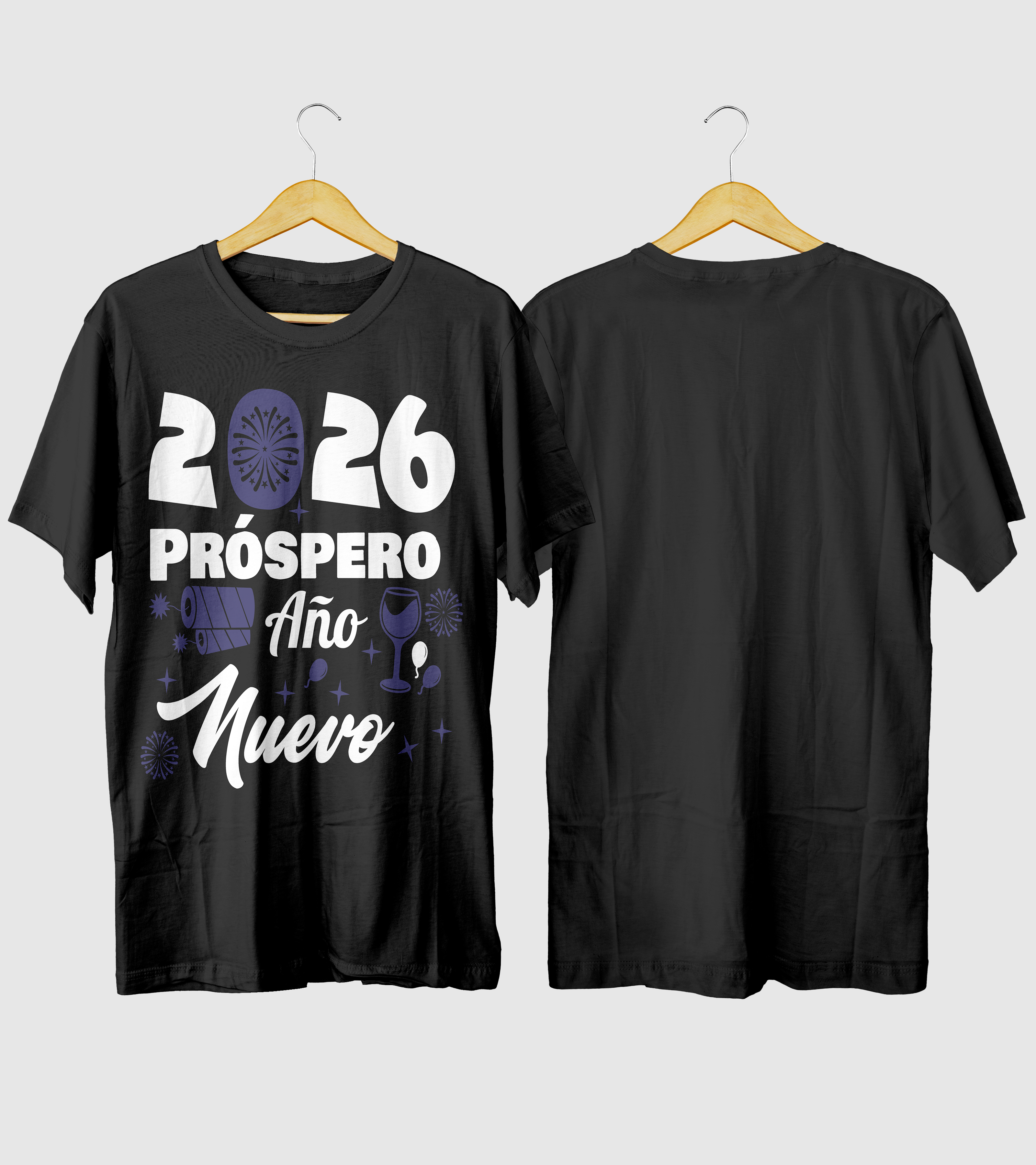 Polera Año Nuevo 2026 Feliz Prospero