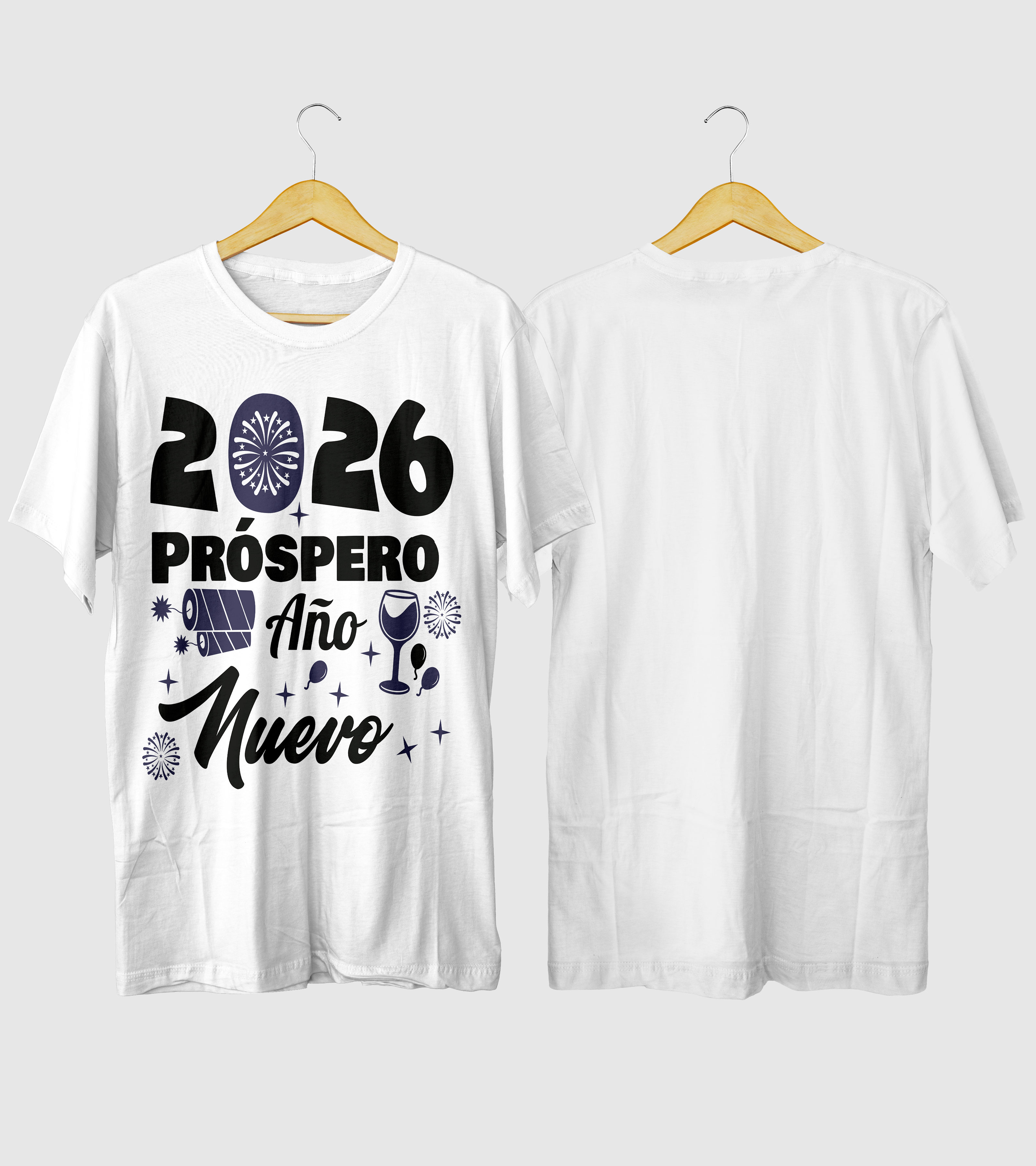 Polera Año Nuevo 2026 Feliz Prospero