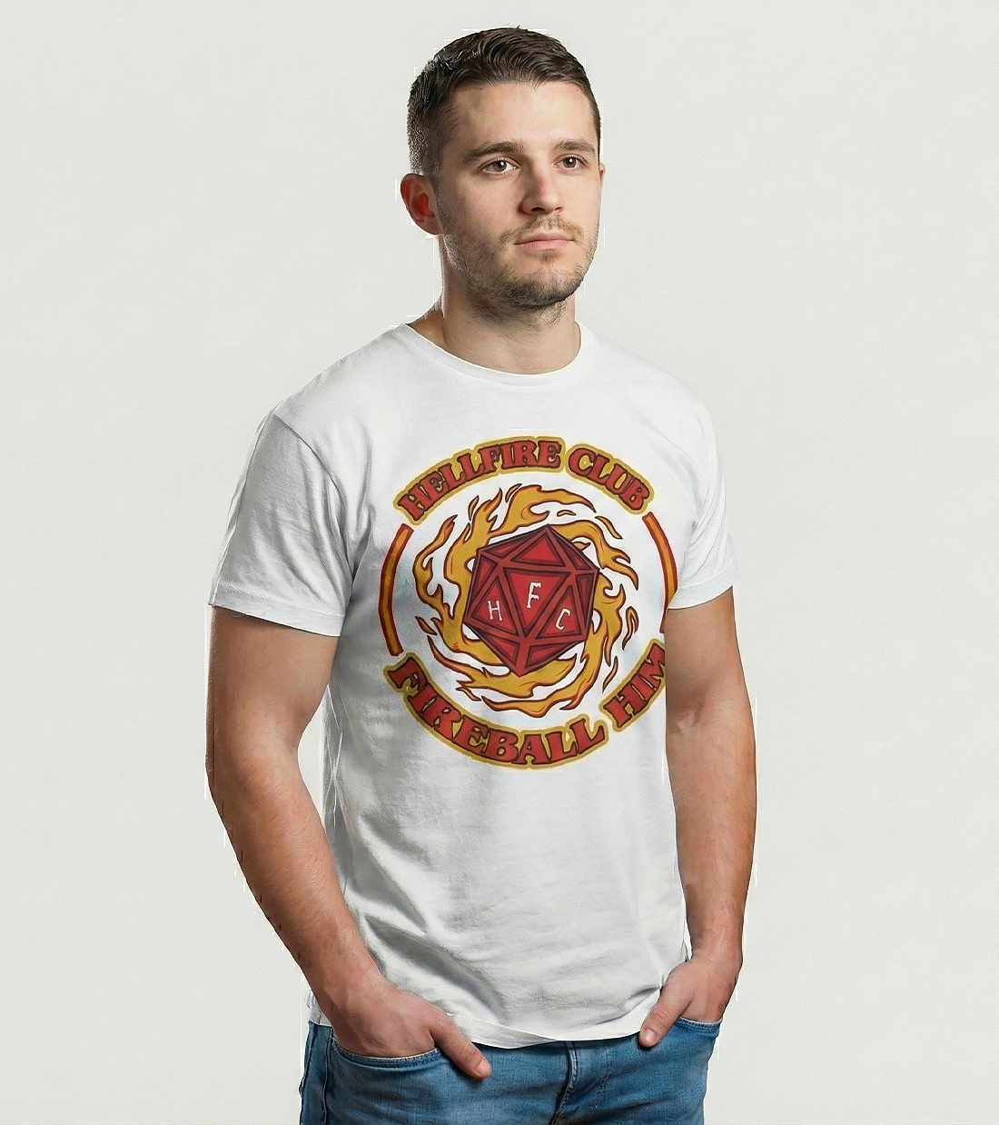 Polera Bola de Fuego Club