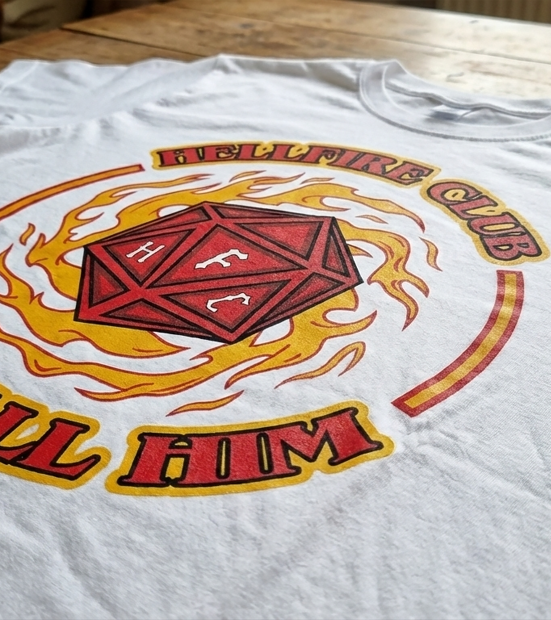 Polera Bola de Fuego Club