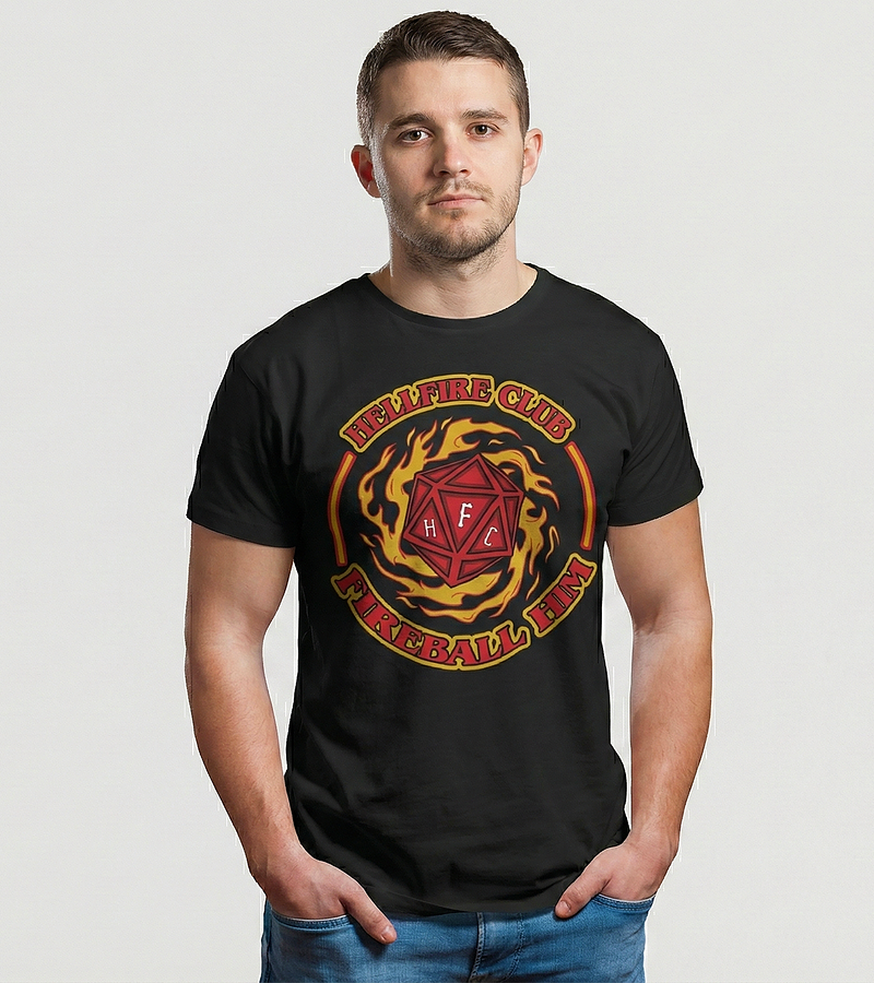 Polera Bola de Fuego Club