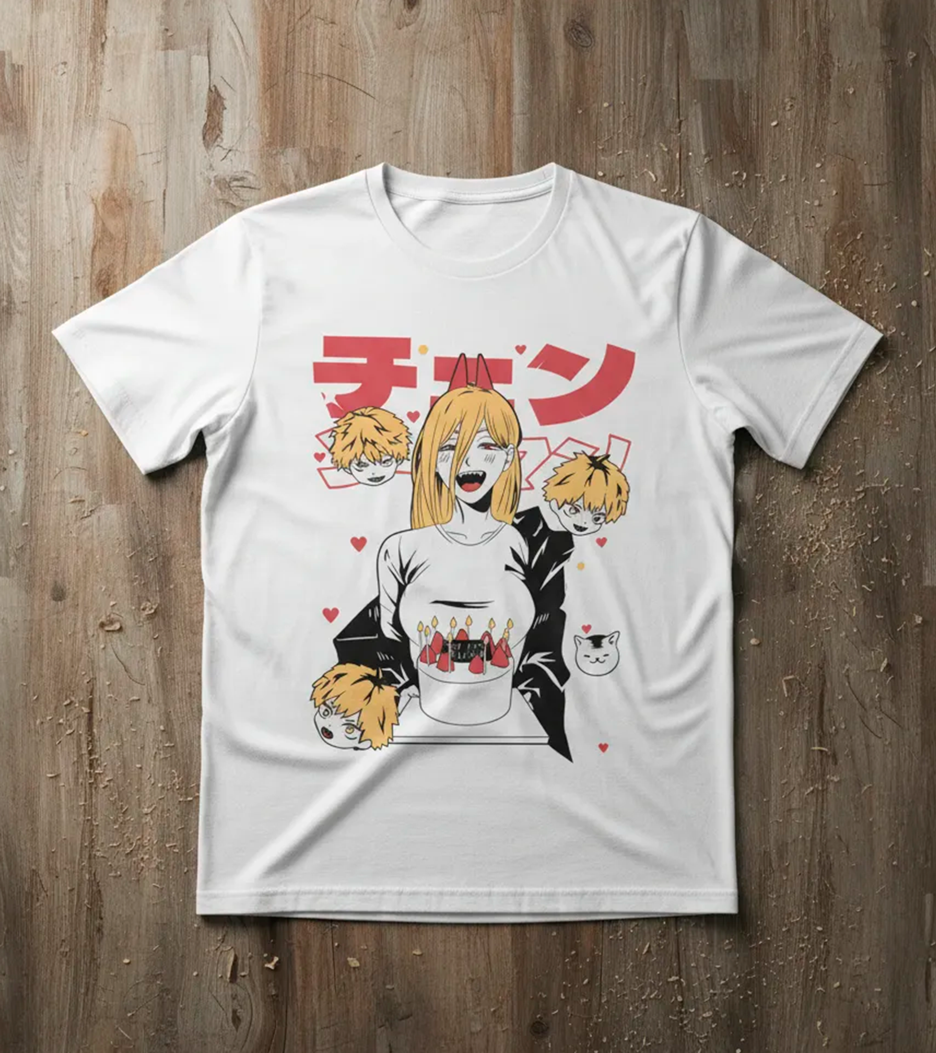 Polera Cumpleaños Power