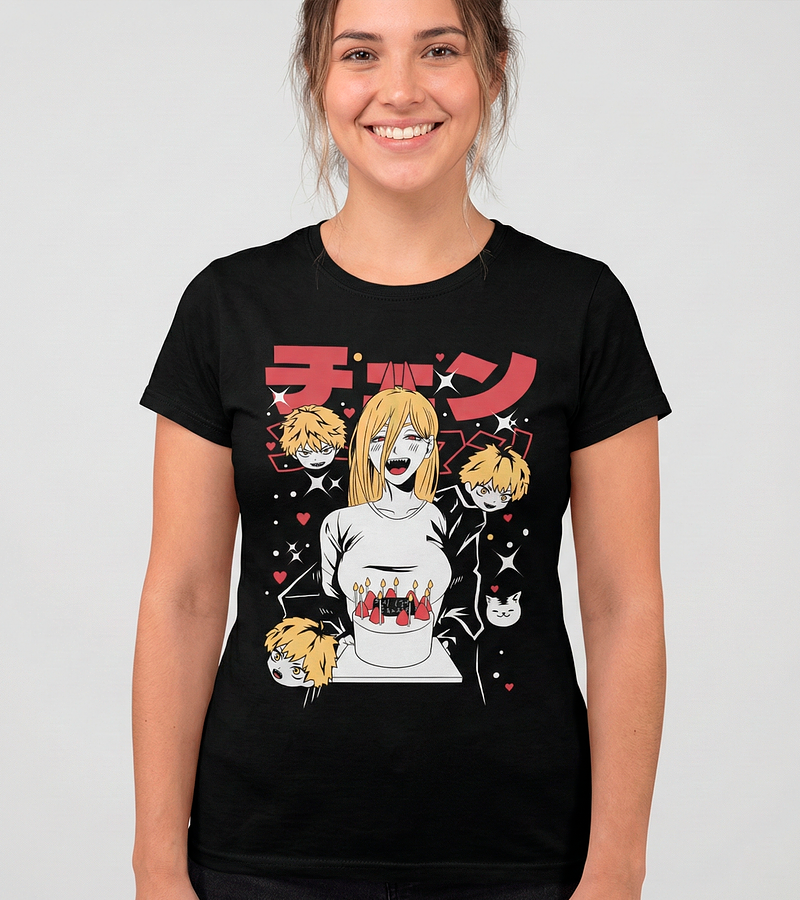 Polera Cumpleaños Power