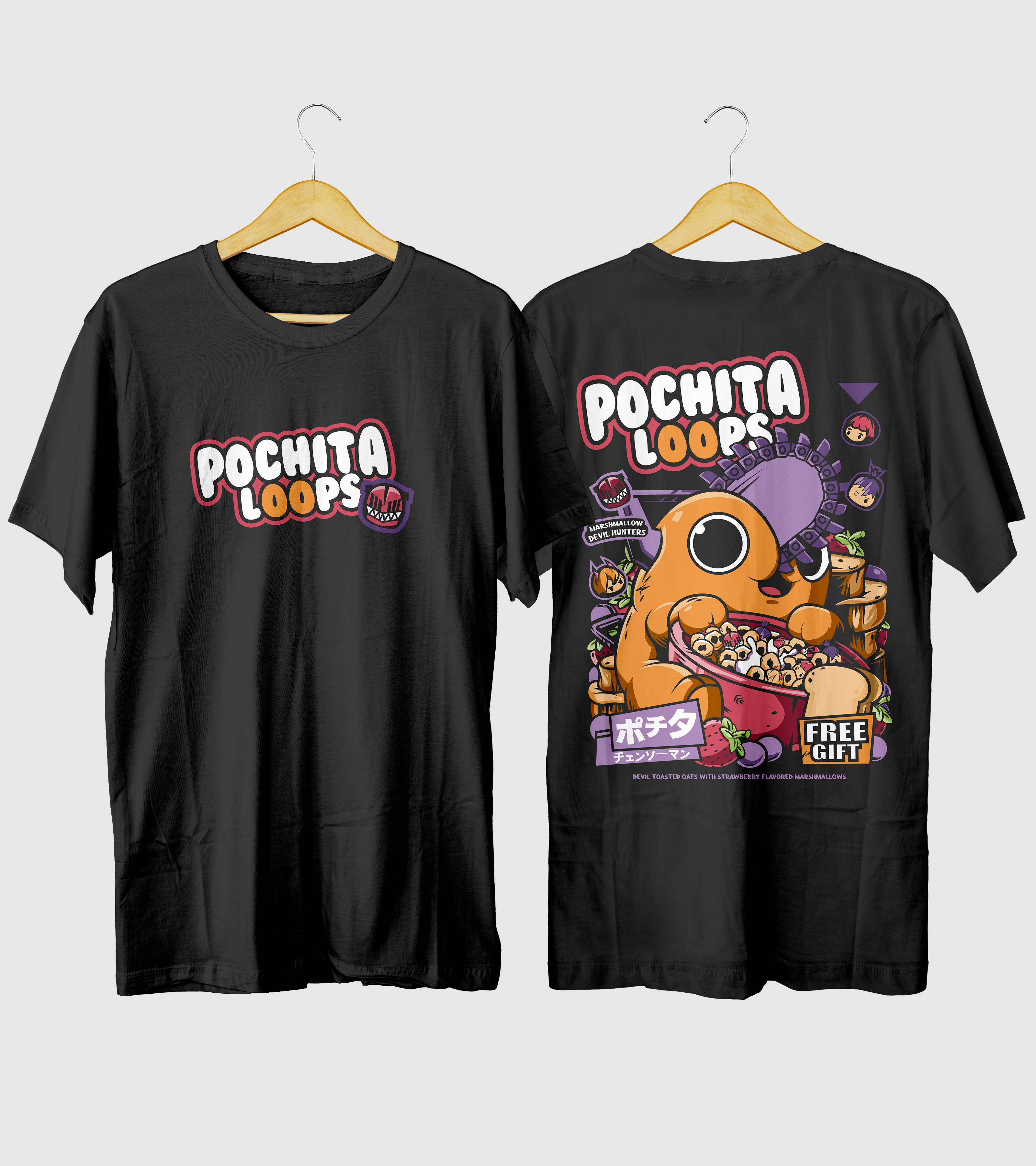 Polera Pochita Loops