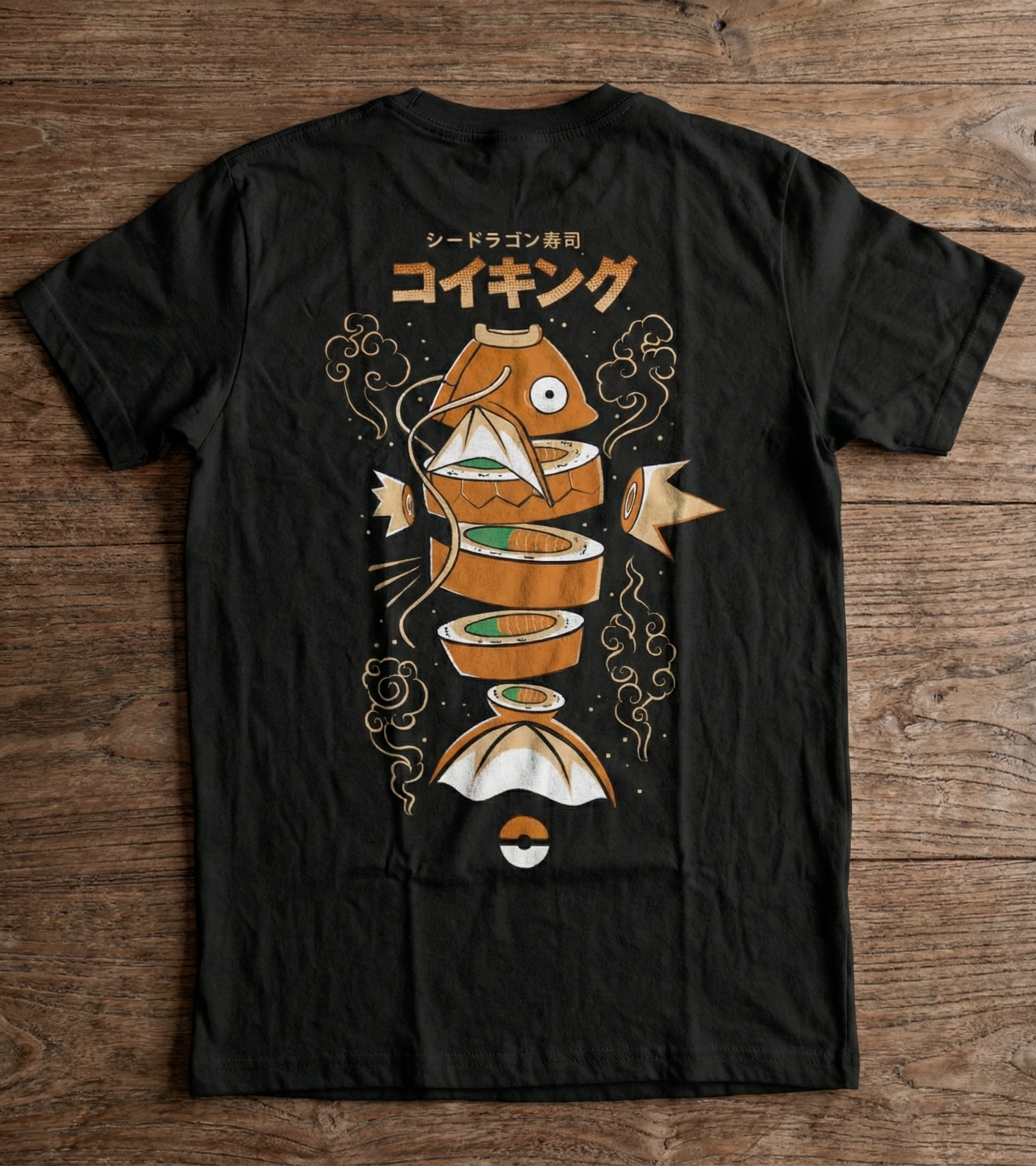 Polera Pez Evolución