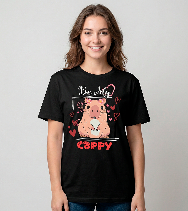 Polera Capibara Be My Cappy