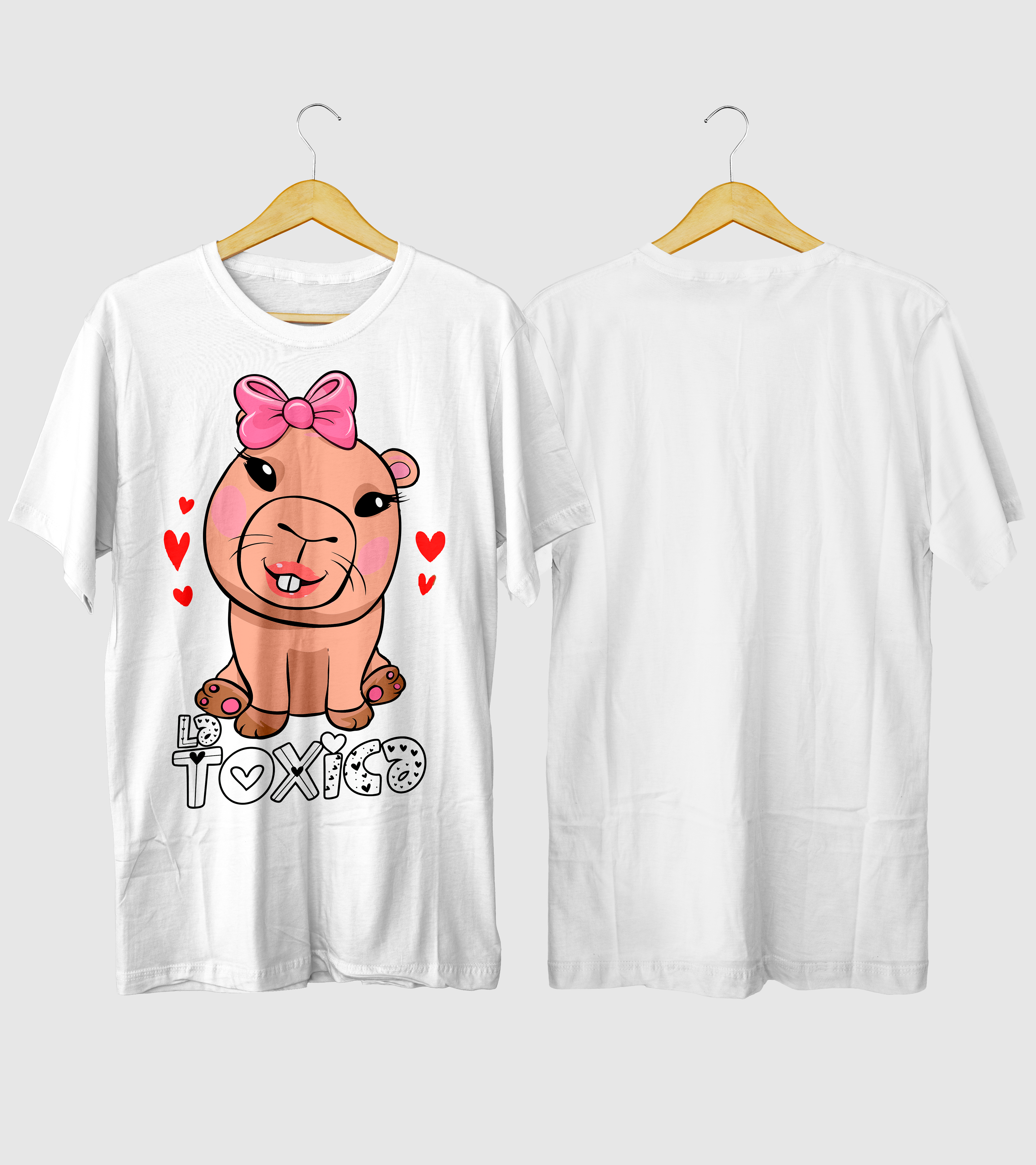 Polera Capibara La Toxica