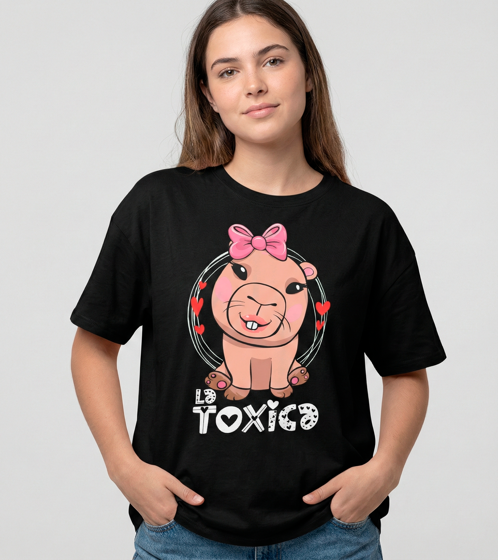 Polera Capibara La Toxica