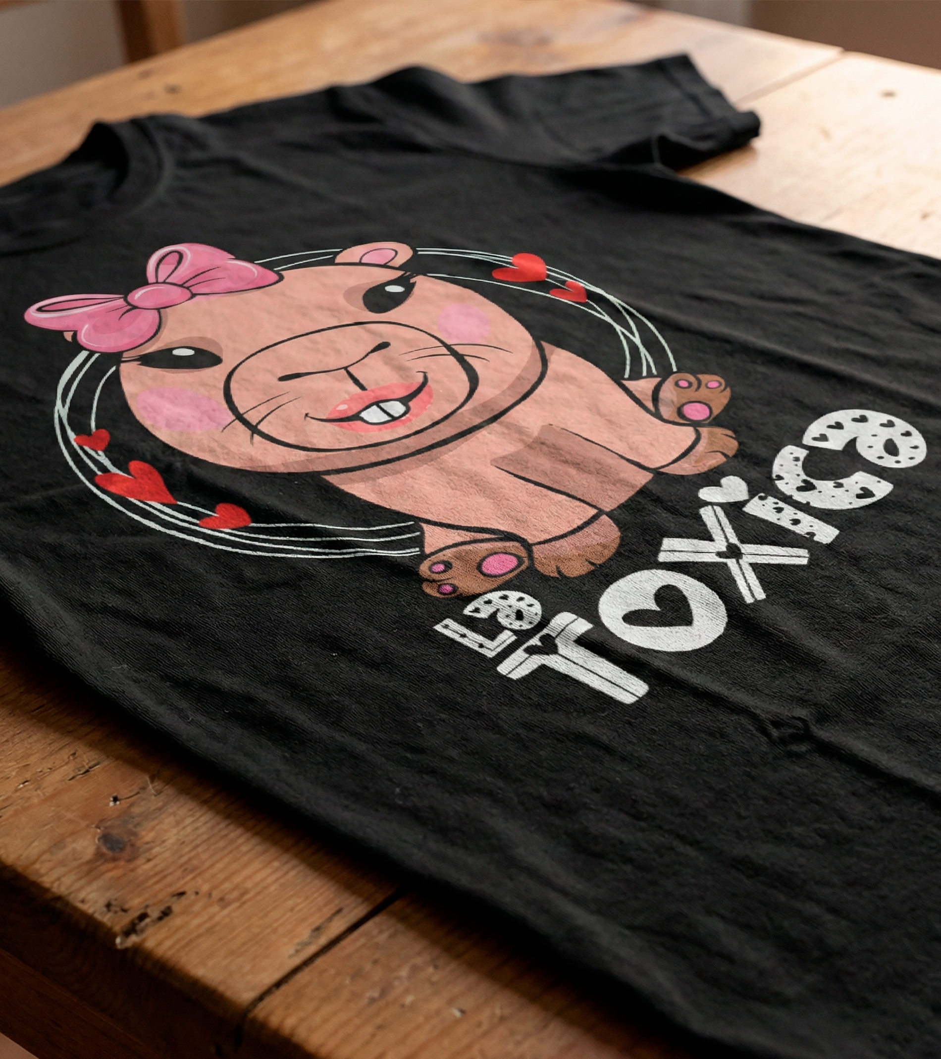 Polera Capibara La Toxica