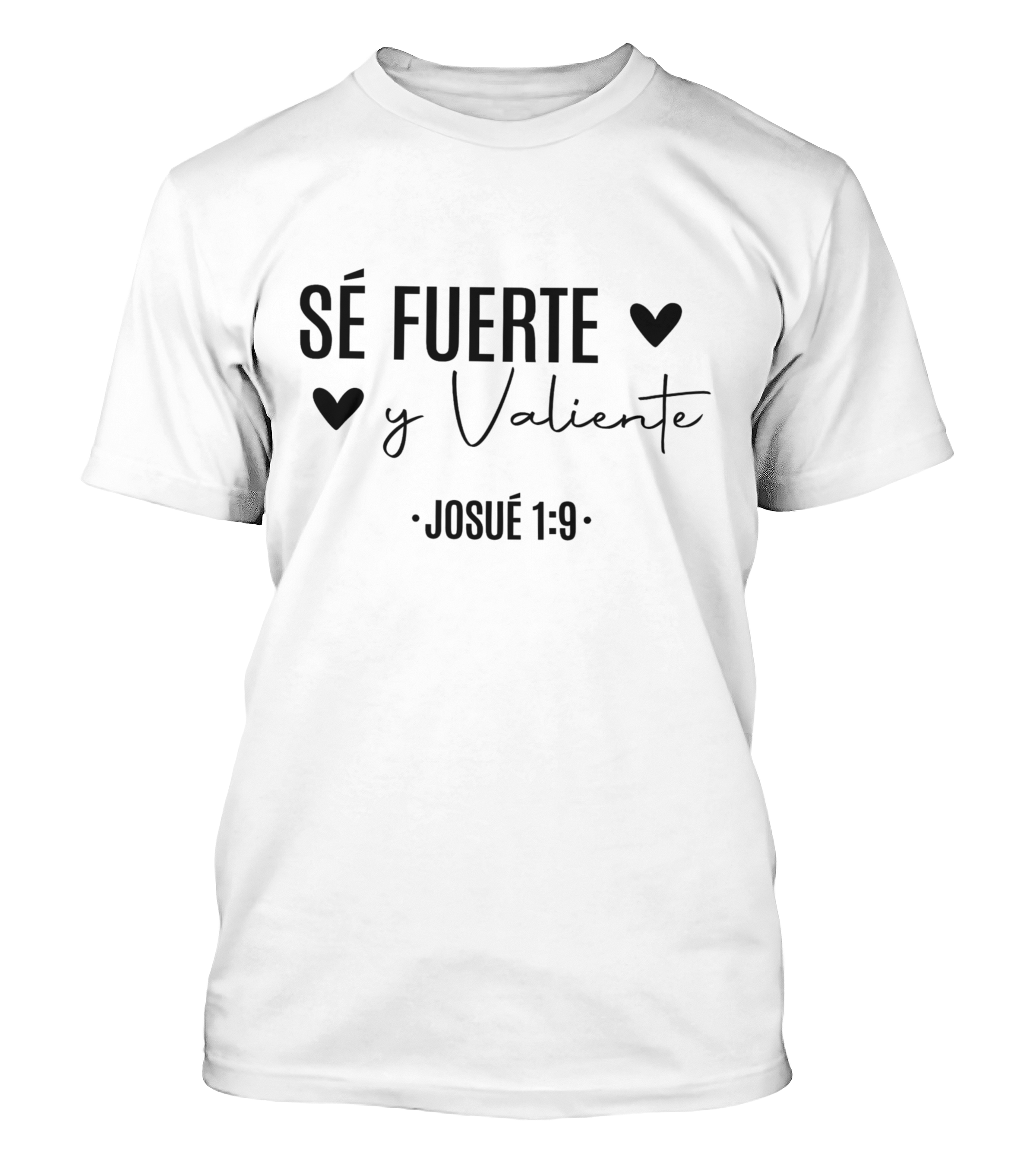 Polera Sé Fuerte Y Valiente Josué 1
